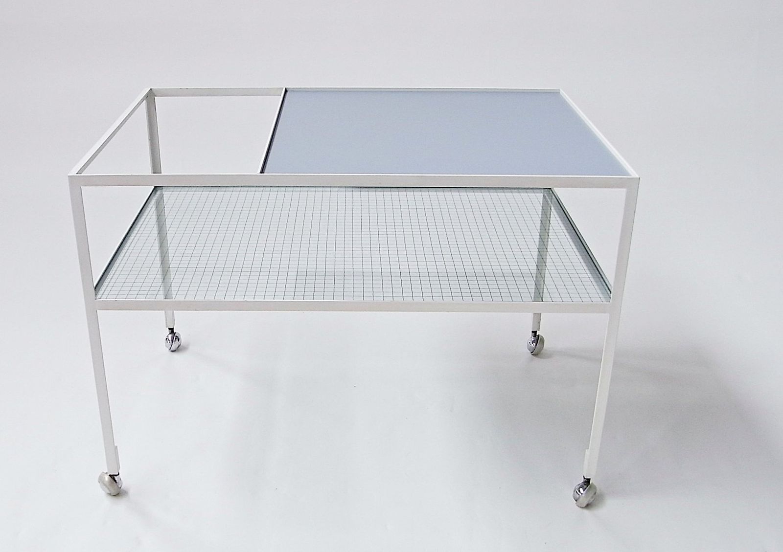 Bar Trolley By Herbert Hirche For Holzäpfel, Germany, 1950s photo Furniture