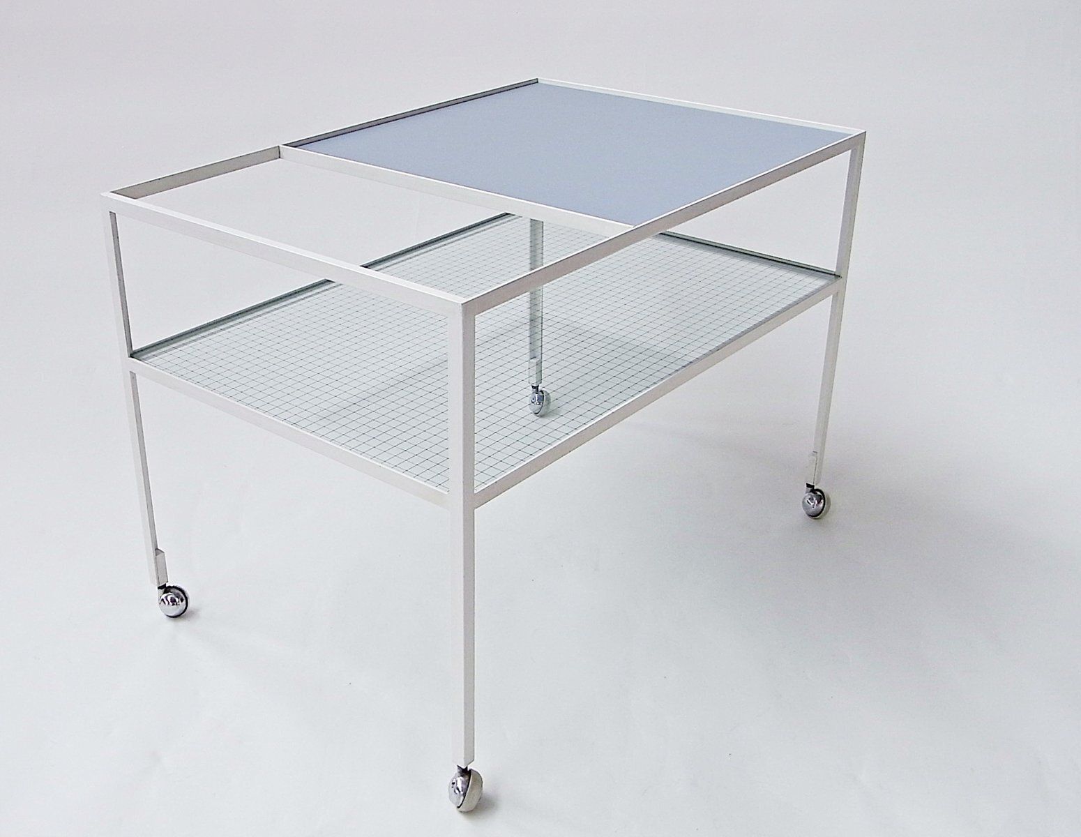Bar Trolley By Herbert Hirche For Holzäpfel, Germany, 1950s photo 590.0