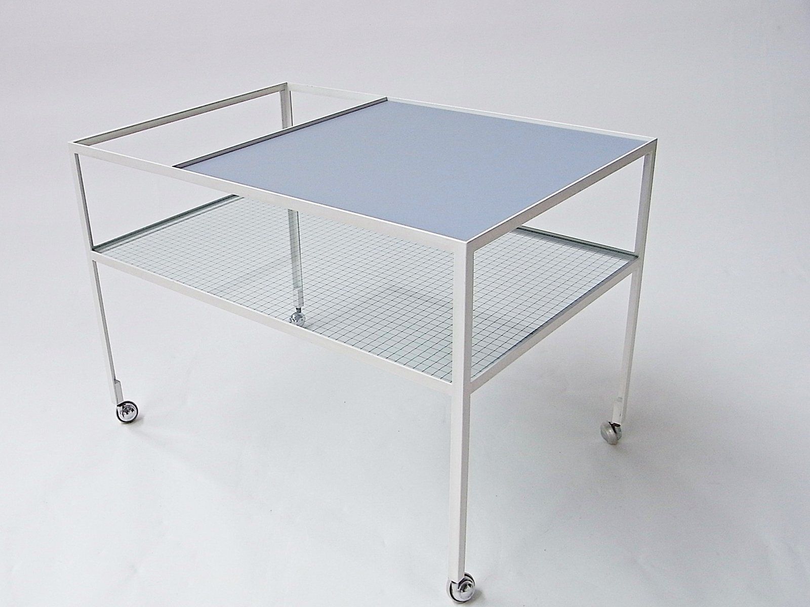 Bar Trolley By Herbert Hirche For Holzäpfel, Germany, 1950s photo vinterior