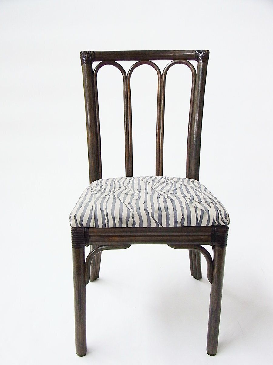 photo furniture Dining Chairs In Rattan And Bamboo From Mcguire, USA, 1970s, Set Of 6