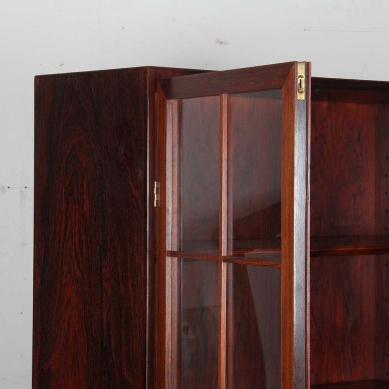 Rosewood Display Cabinet/Bookcase By Lyby Mobler, 1960 photo Furniture