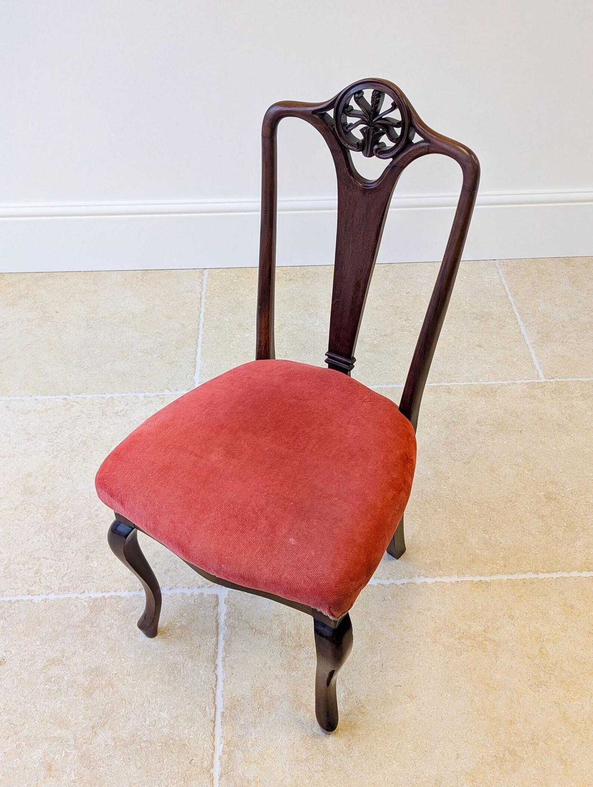 Antique George III Mahogany Side Chair C.1800 photo Furniture