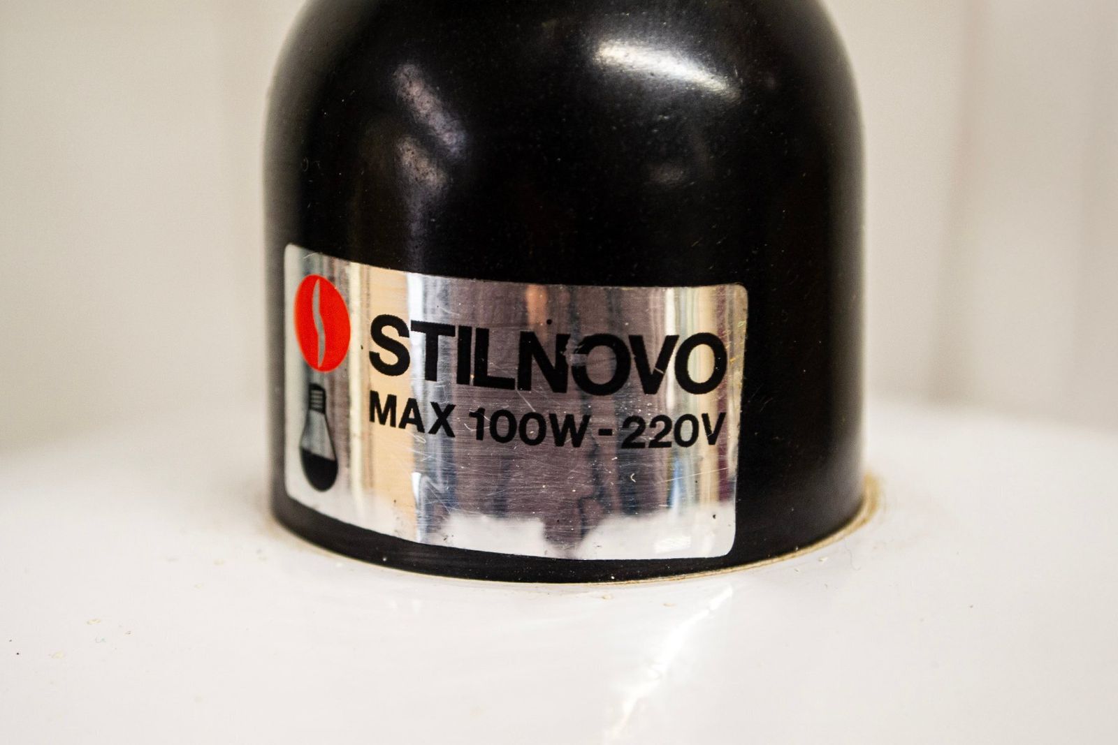 Enamelled Lampiatta Lamp By Jonathan De Pas, Donato D'urbino And Paolo Lomazzi Of Stilnovo, 1971 photo Lighting