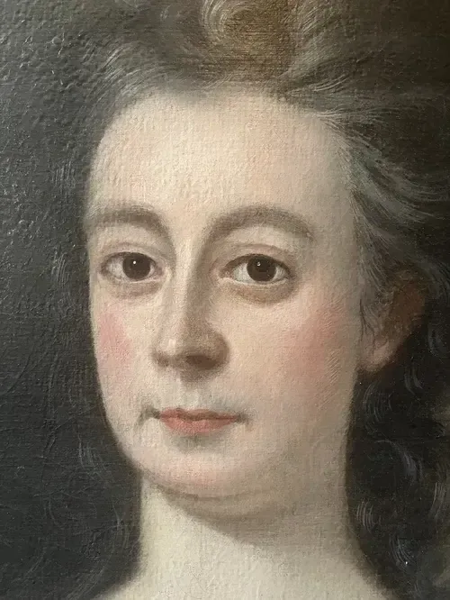 19th Century, British School, Portrait Of A Lady photo Art