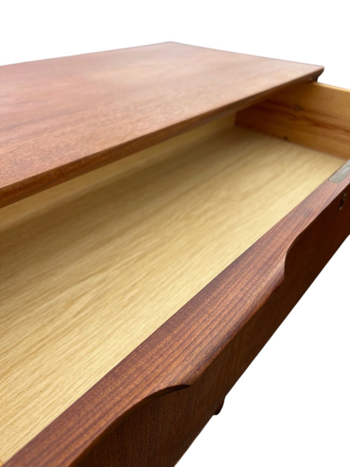 photo buy Danish Large Teak Chest Of Drawers Mid Century Tallboy 1960s