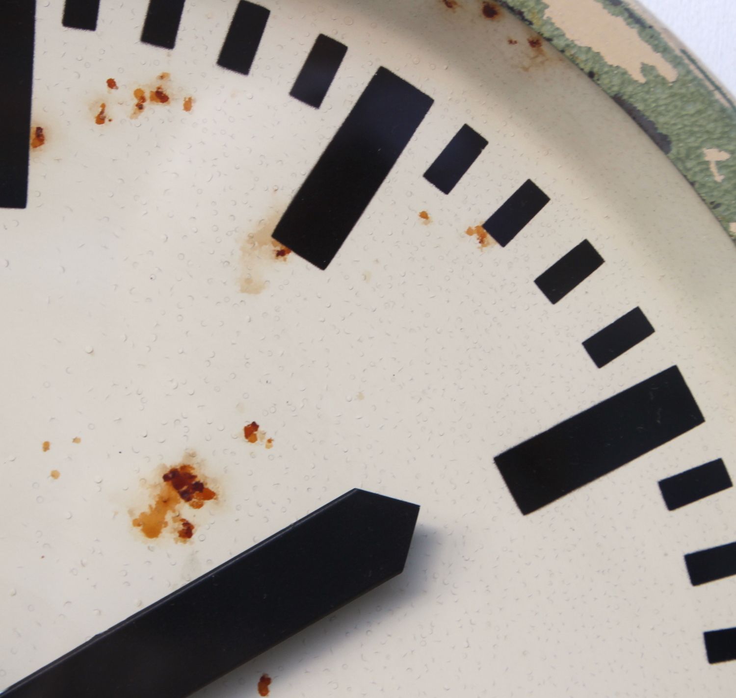 235.0 1960s East German Vintage Factory Wall Clock. Fully Guaranteed. London Timepiece. photo