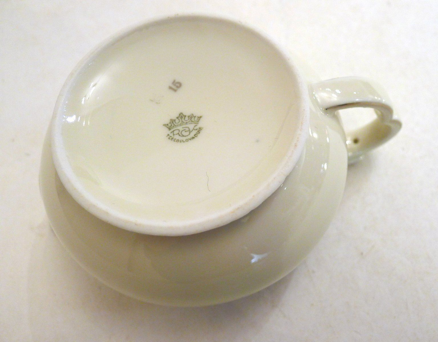 Art Deco Coffee Service In Porcelain From Rgk, Czech, 1930s photo 130.0