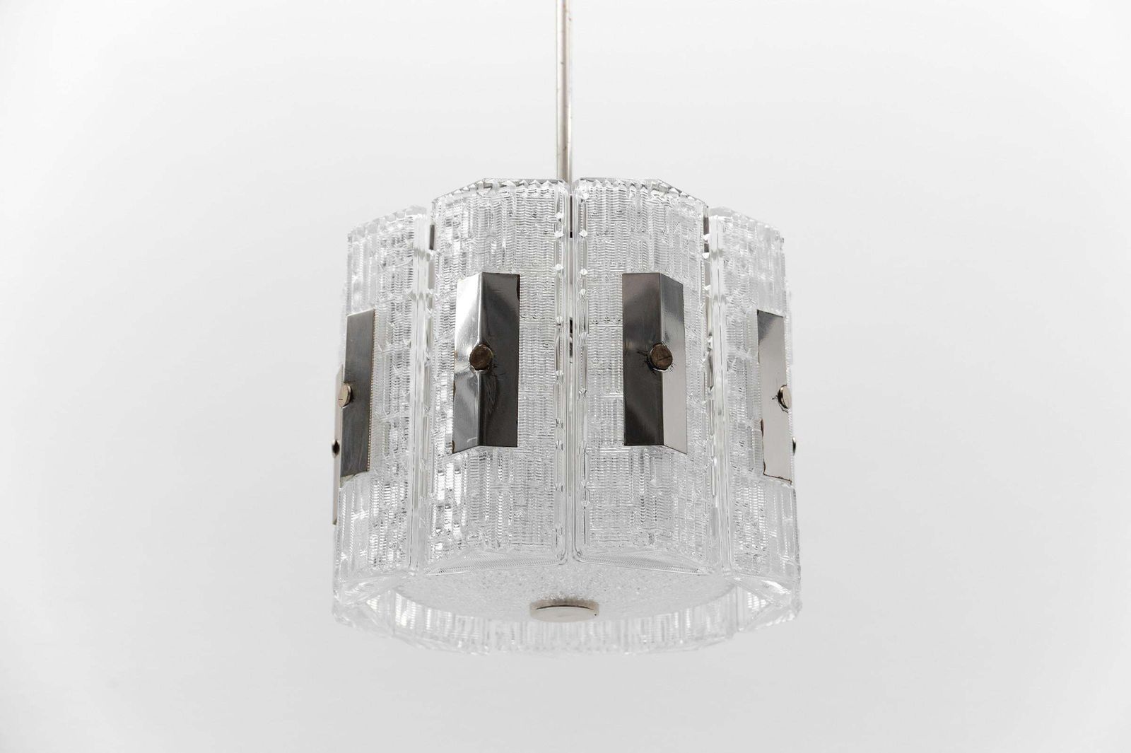 Crystal Glass Chandelier By Kaiser Leuchten, 1960s Germany photo 1875.0
