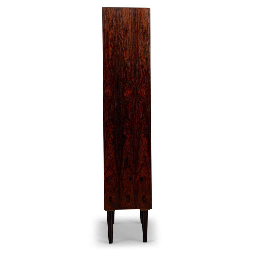 Mid Century Modern Danish High Rosewood Bookcase From Hundevad & Co., 1960s photo furniture