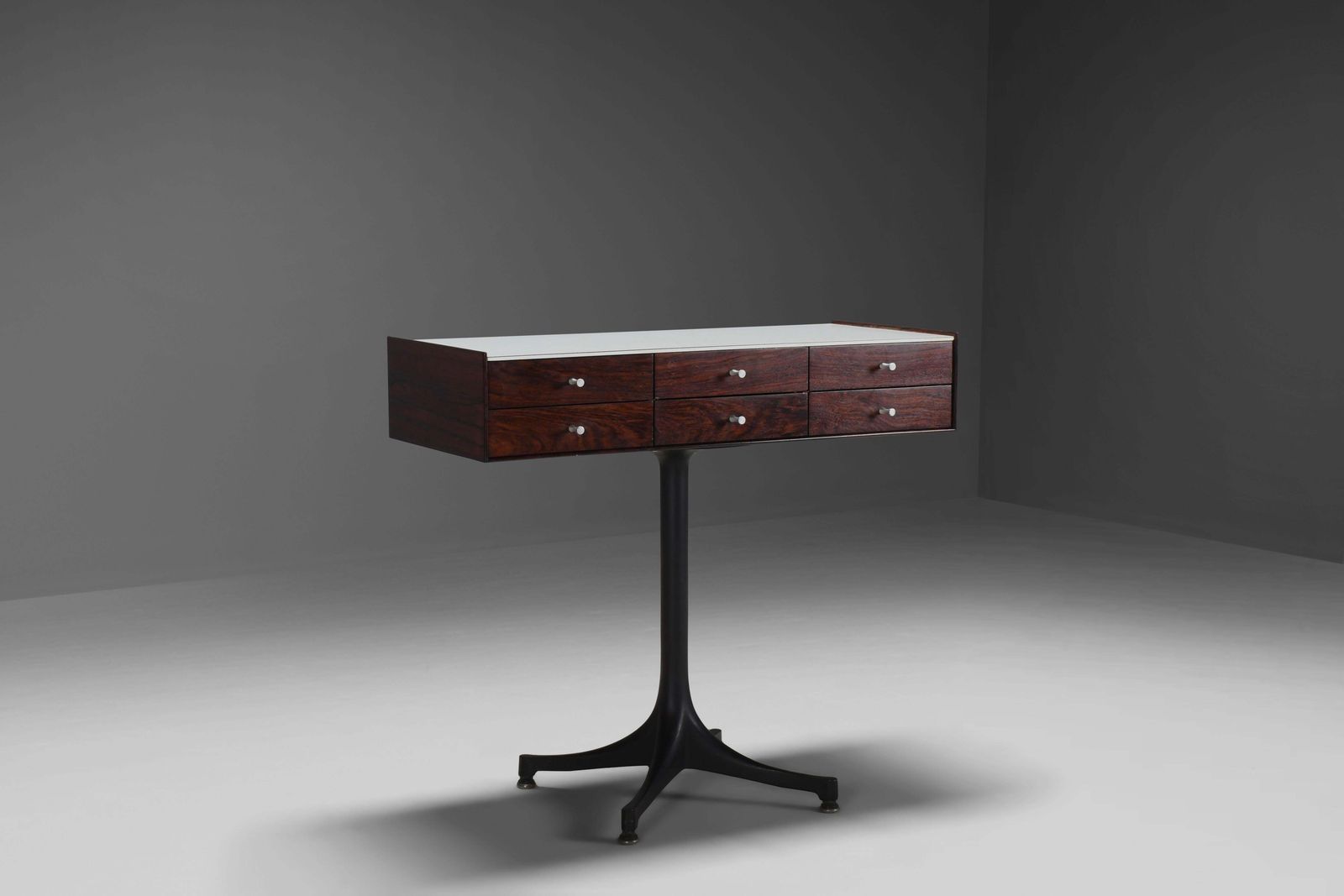 Rosewood Miniature Series Chest By George Nelson For Herman Miller, 1952 photo furniture