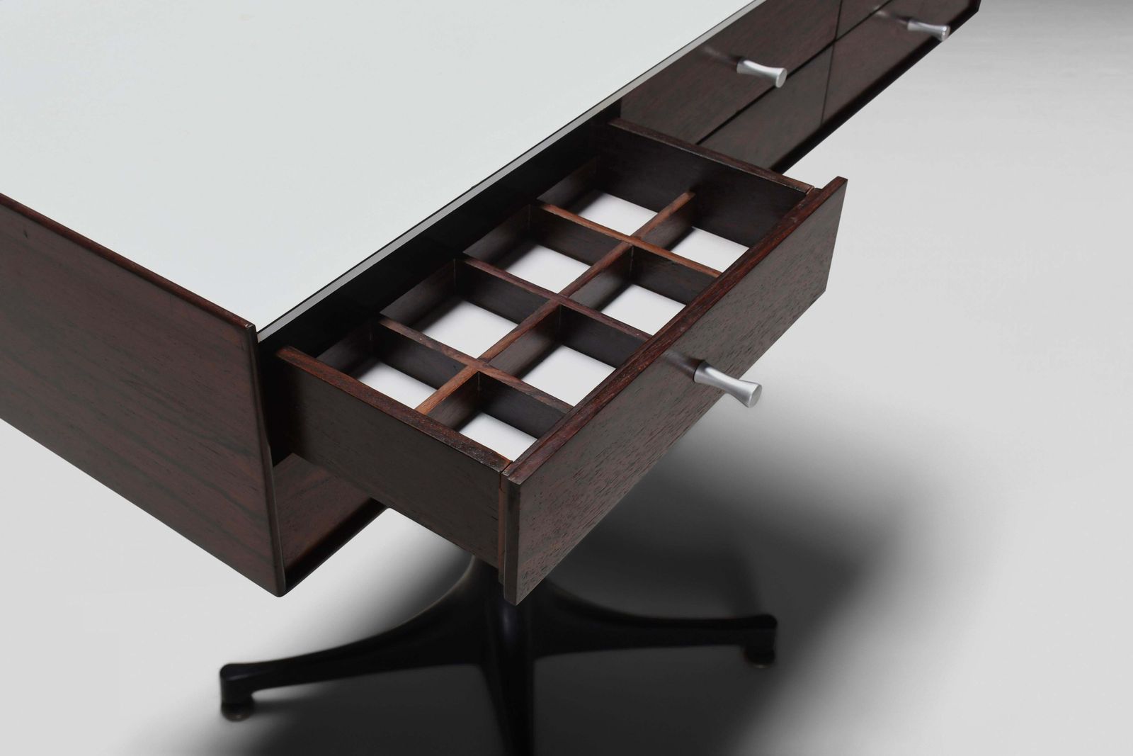 Rosewood Miniature Series Chest By George Nelson For Herman Miller, 1952 photo vinterior