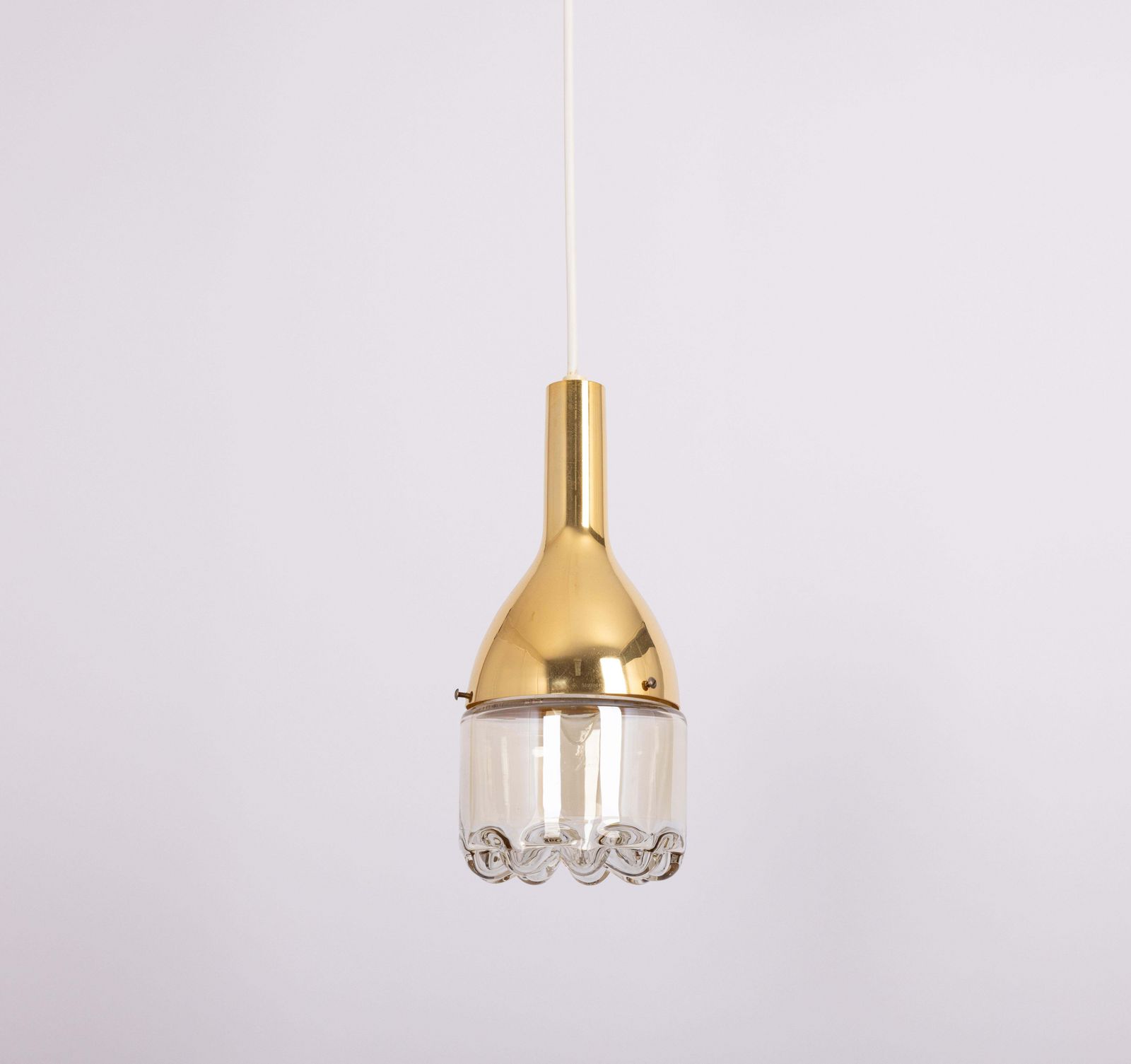 1 Of 5 Stunning Petite Sputnik Brass Pendant Light, Hillebrand , Germany, 1960s photo vinterior