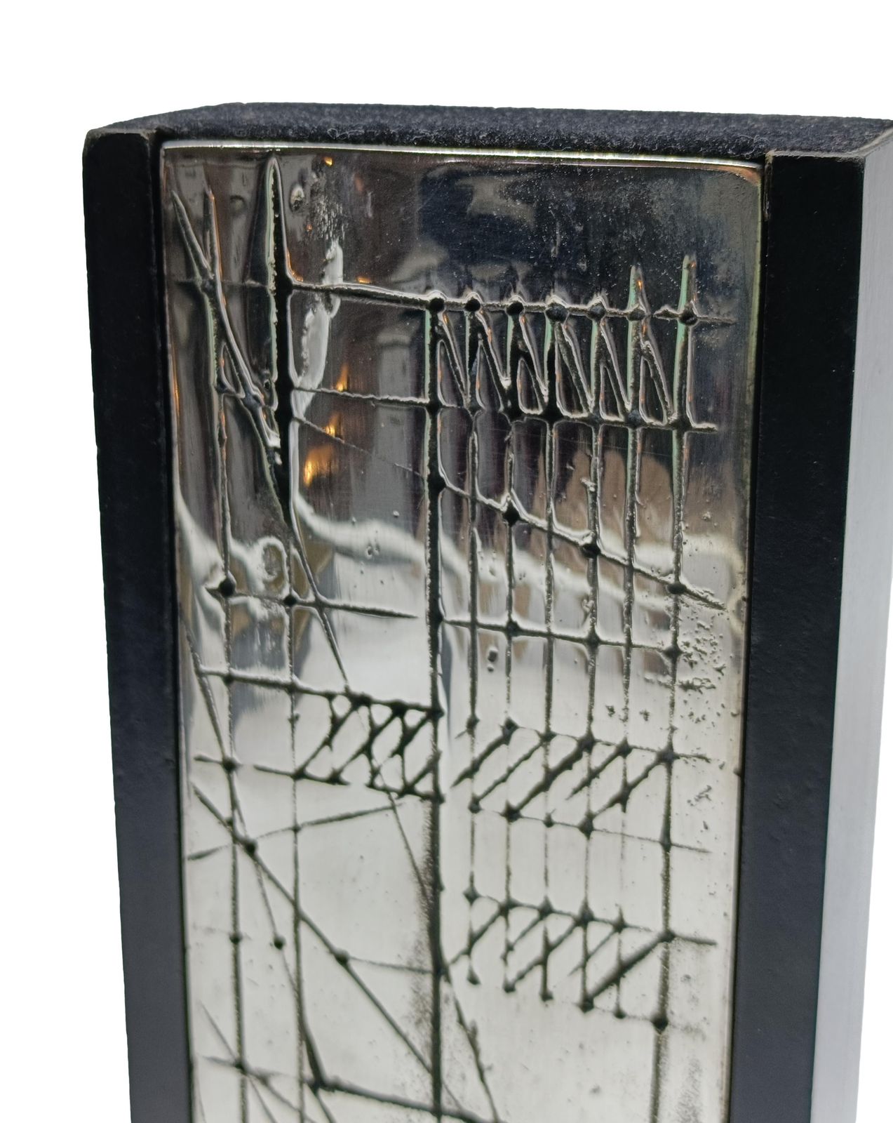 Walter Valentini Pair Of Bronze Sculptures "Tables," Italy 1980s photo 1177.0