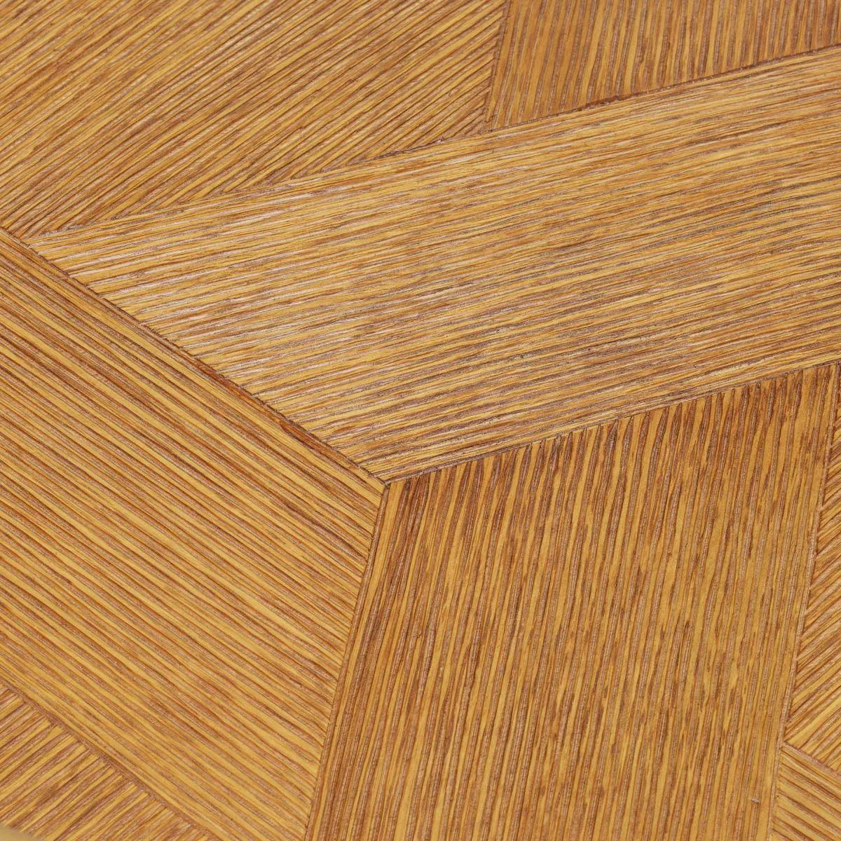 photo buy Set Of Two Nightstand In Caramel Carved Oak Veneer And Brushed Brass