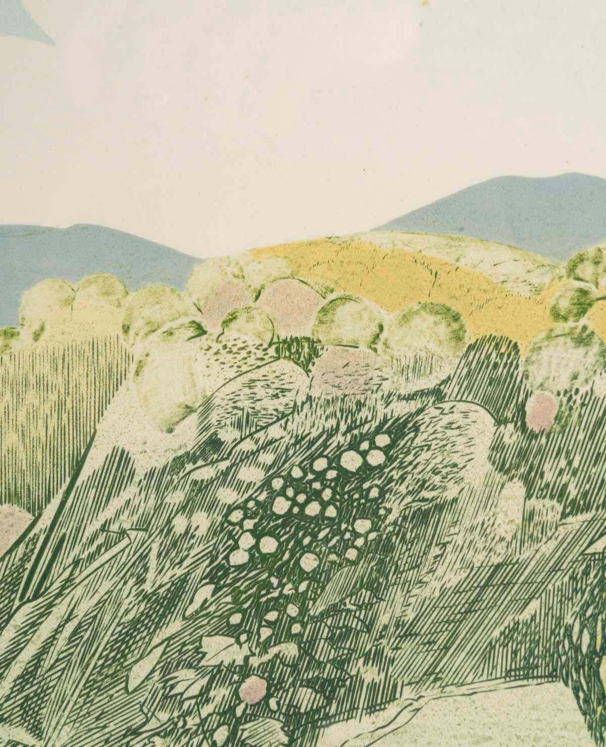 Lithograph By Kemal, 1986, On The Month Of May. photo Art
