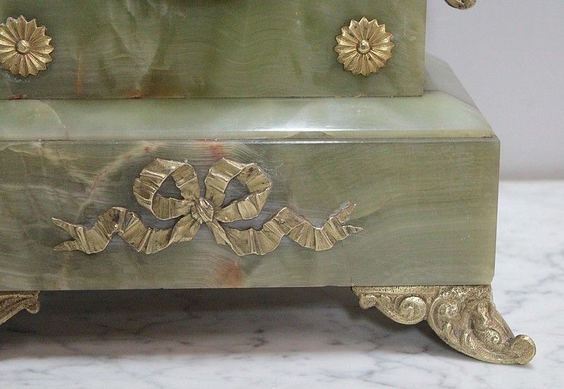 Fireplace Set Louis XV Louis XVI Style, 1920th photo vintage
