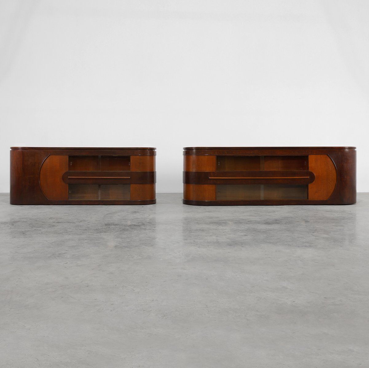 Large Art Deco Counters Attributed To De Coene, Belgium, 1920s, Set Of 2
