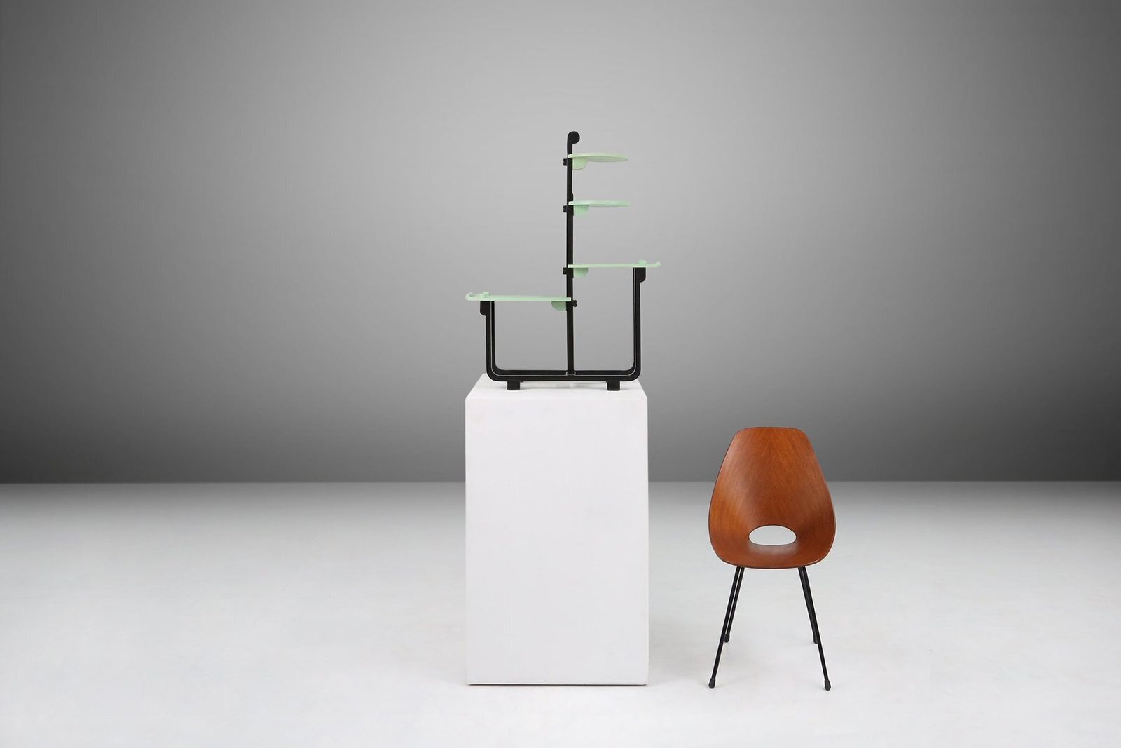 Modernist Art Deco Flower Stand Attributed To André Groult, France, 1925 photo for sale