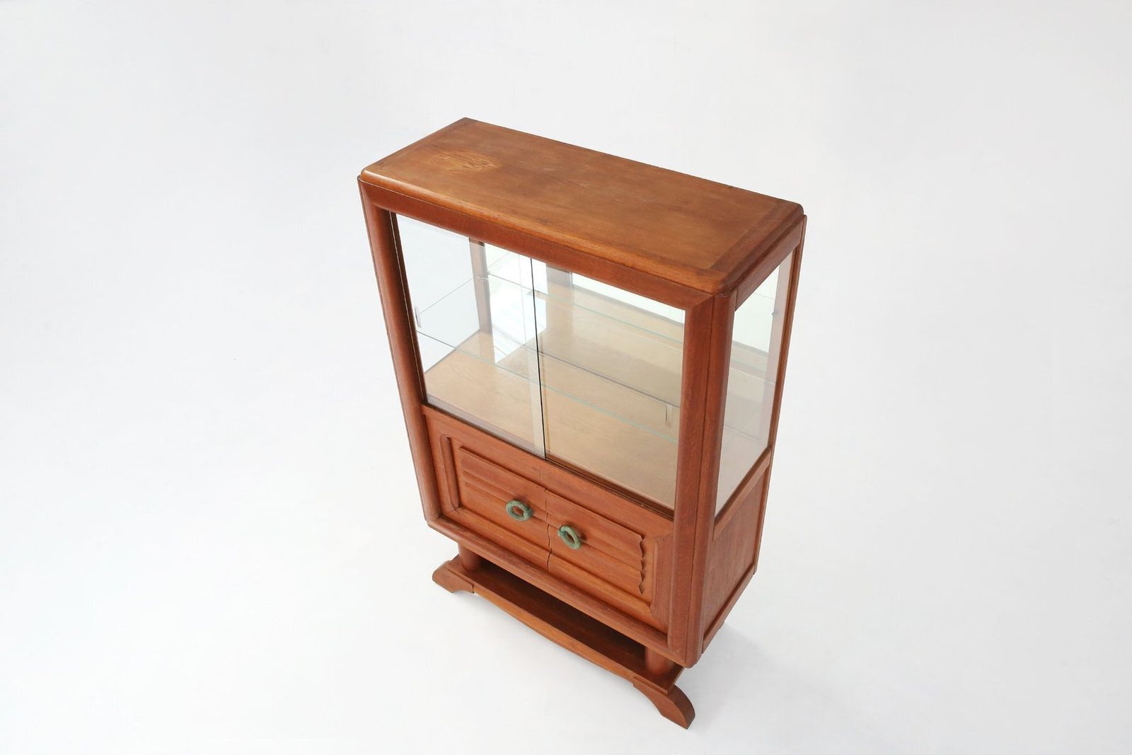 photo furniture Art Deco Vitrine Cabinet By Gaston Poisson, 1940s