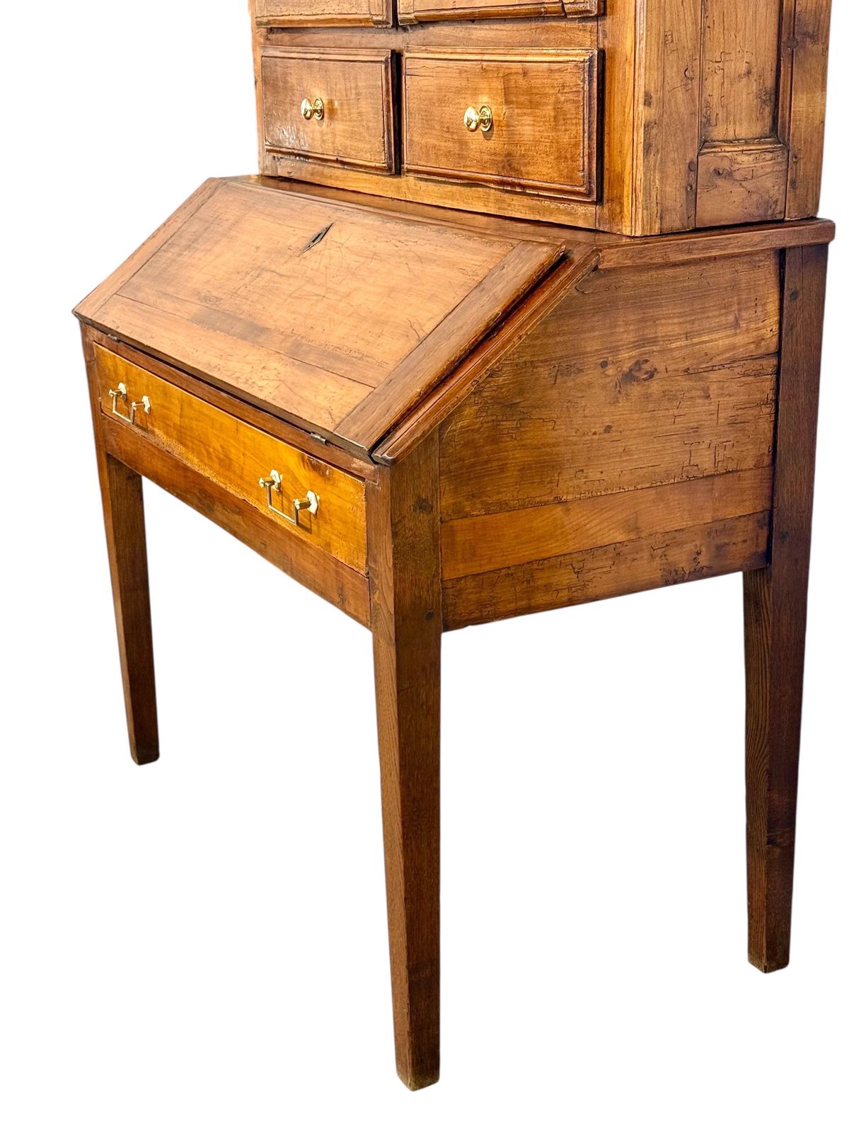 photo furniture French Louis XVI Period Walnut Secretaire Desk, Circa 1780