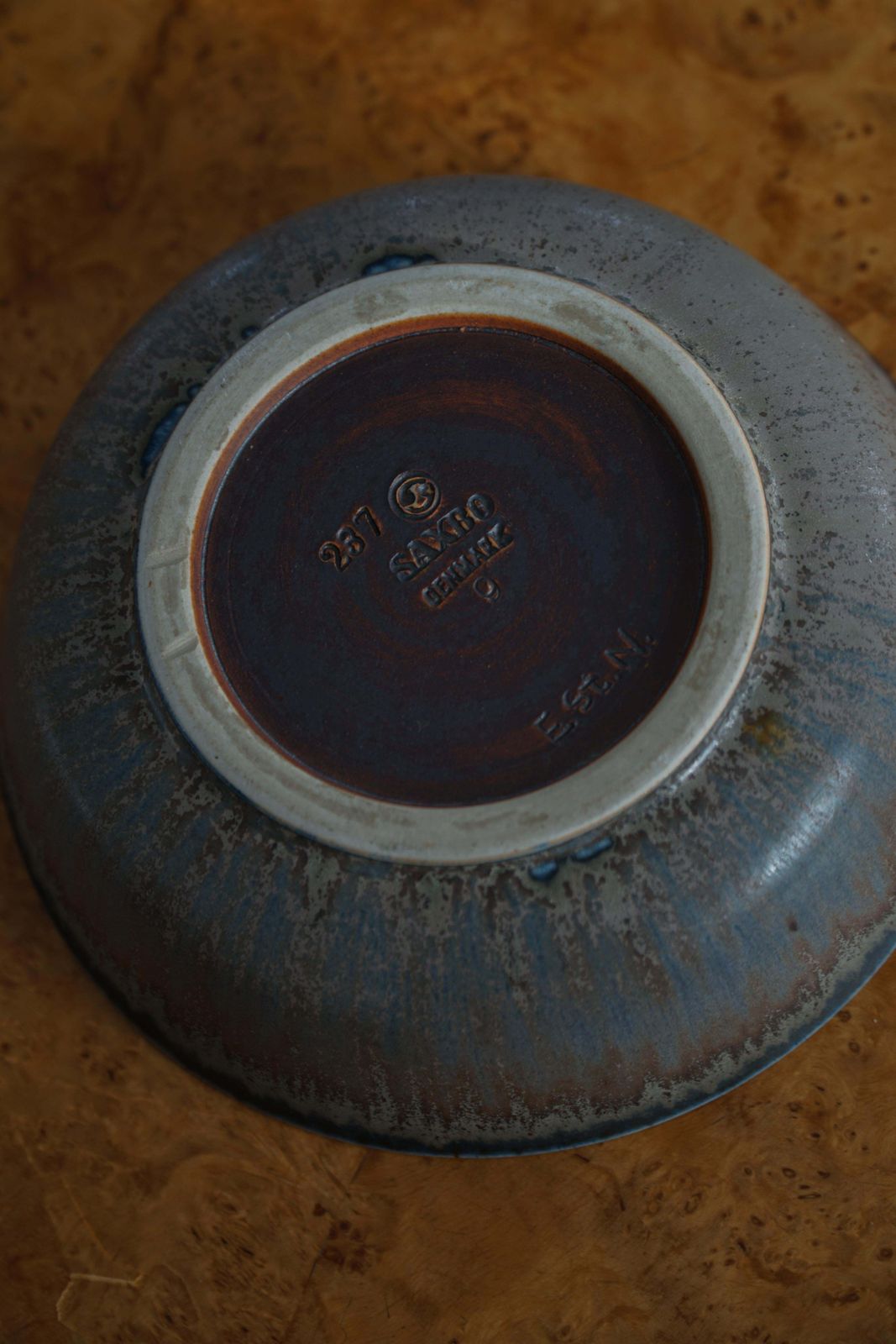 Eva Staehr Nielsen, Saxbo Bowl, "237", Danish Modern Ceramics, Mid 20th Century photo Home Decor