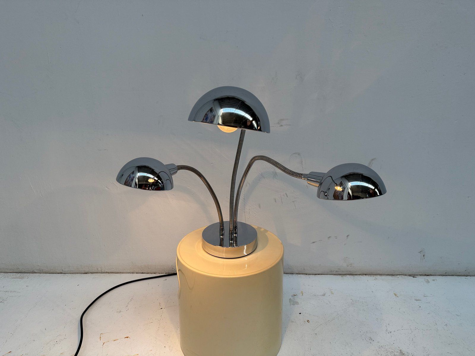 Hydra Table Lamp Attributed To Pierre Folie For Jacques Charpentier, France, 1970s photo furniture