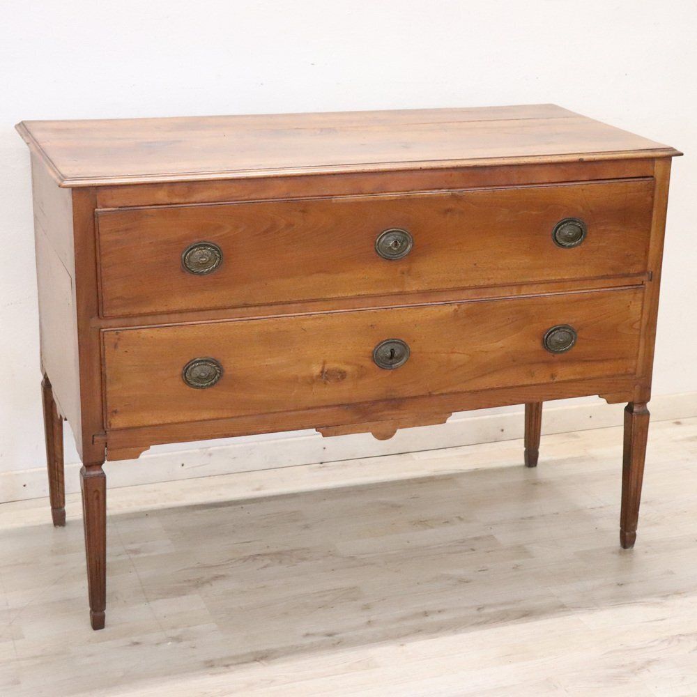 photo buy Antique 18th Century Walnut Chest Of Drawers