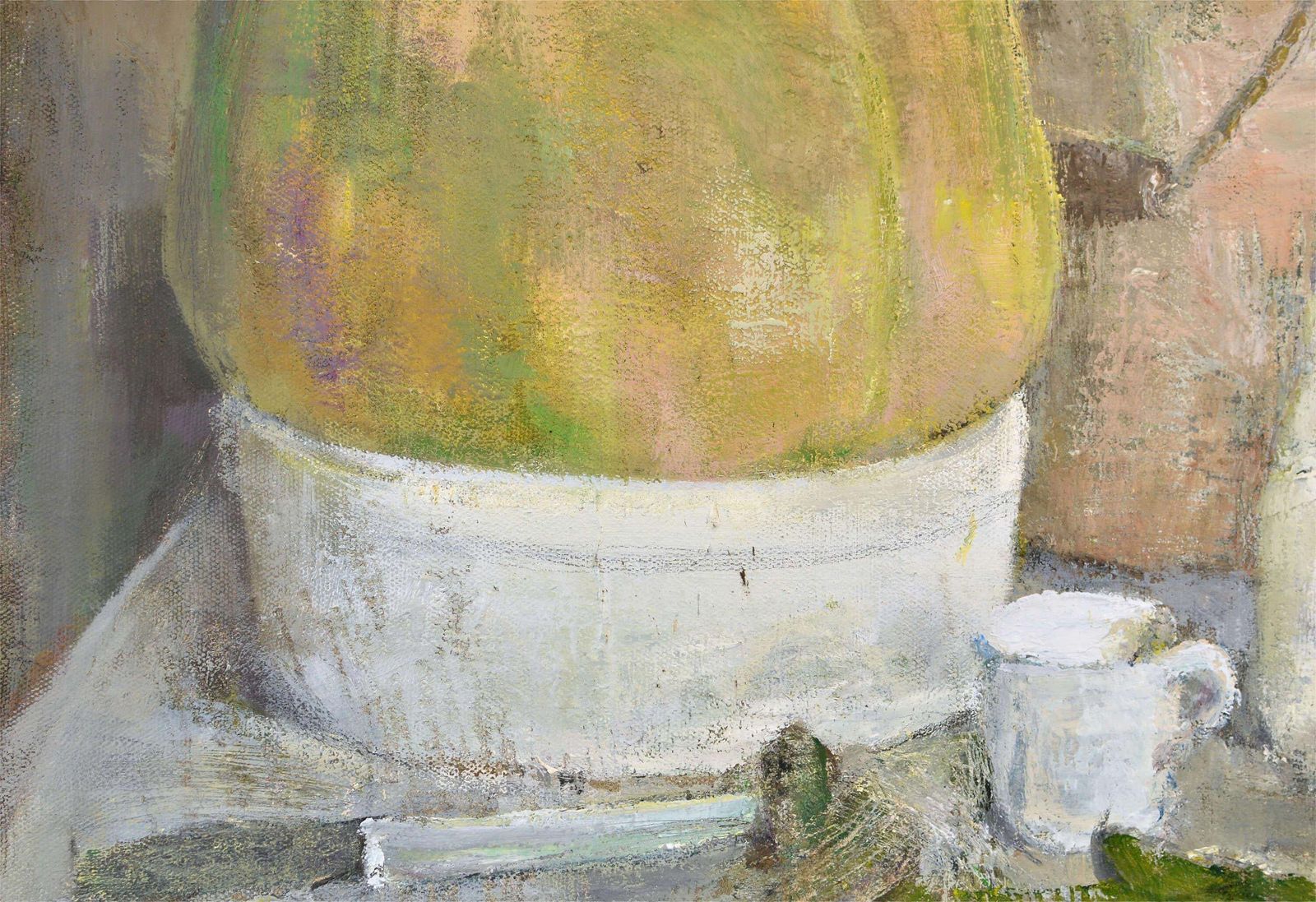 Imants Vecozolsstill Life With Pumpkin. 2010. Oil On Canvas 57x49 Cm2010 photo Art