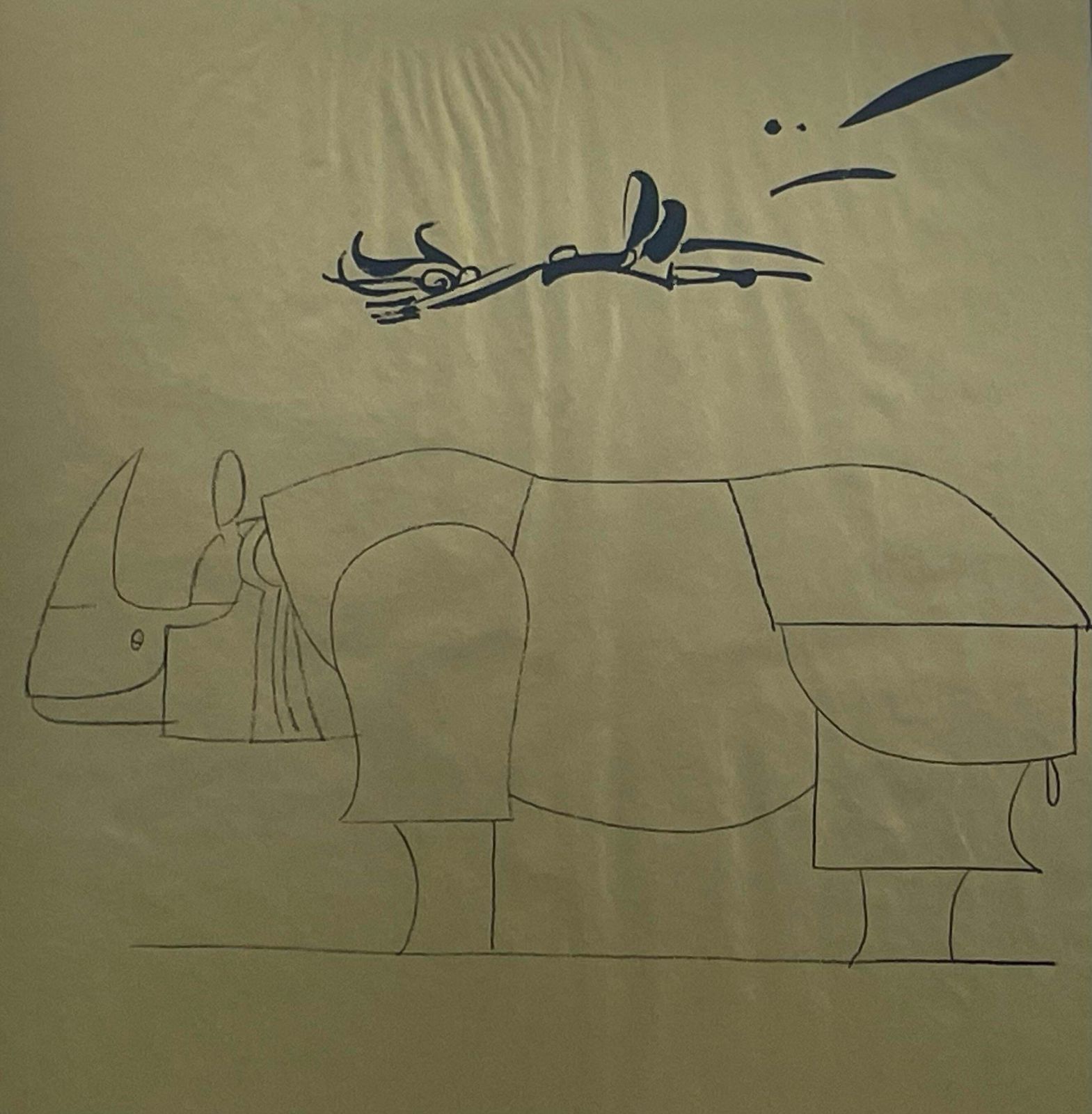 François Xavier Lalannefrançois Xavier Lalanne   Rhinocéros 19701970 photo for sale