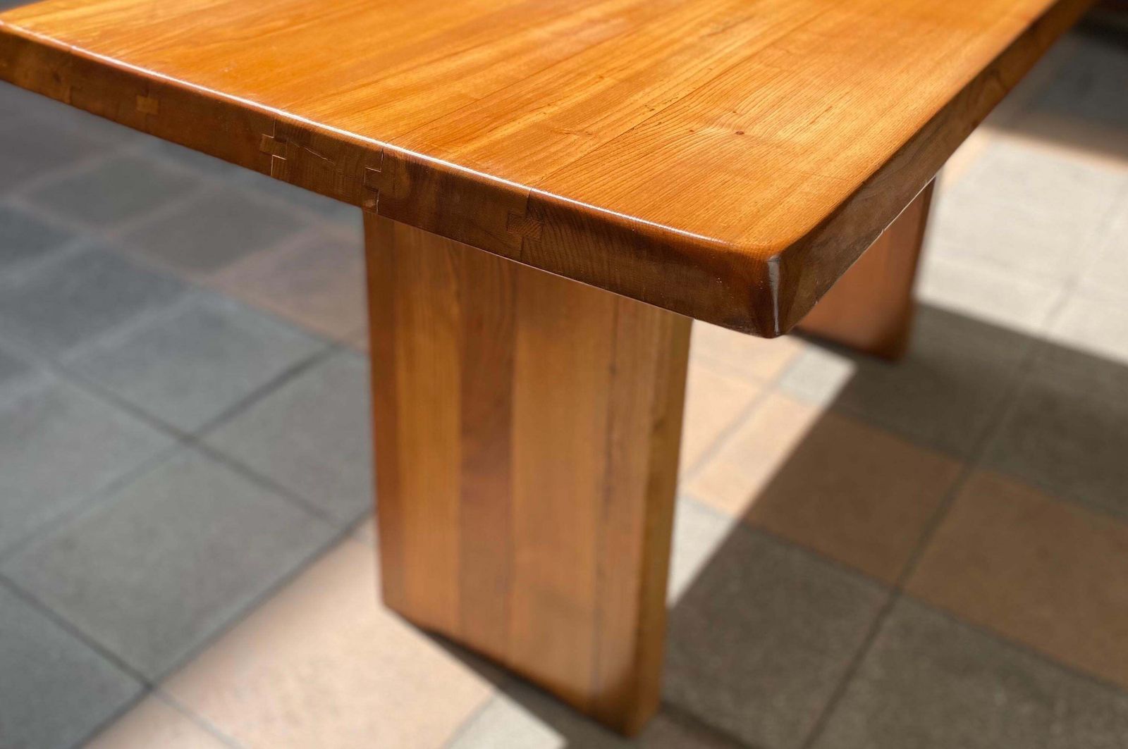 Pierre Chapo   T14a Table And Benches Set   Circa 1970 photo Furniture
