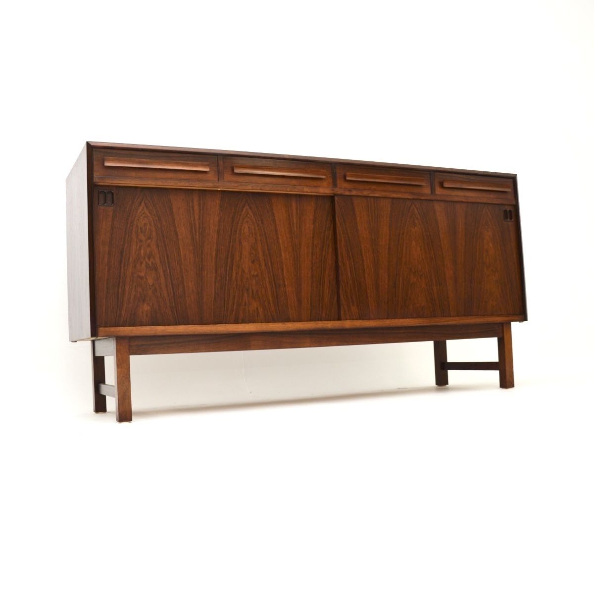 Danish Vintage Rosewood Sideboard By Bordum And Nielsen