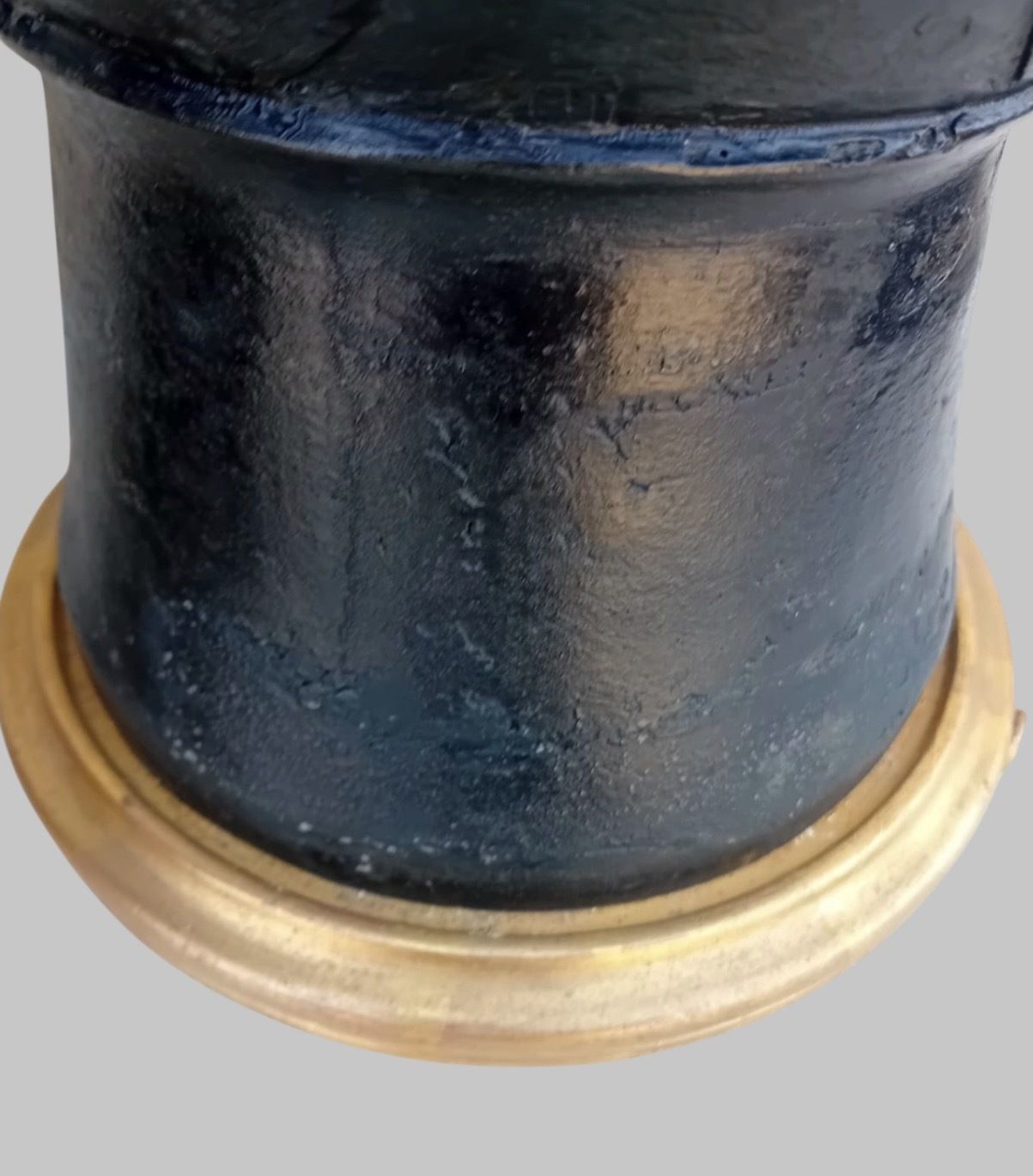 Pair Of Large Cast Brass Chinoiserie Revival Table Lamps photo Lighting