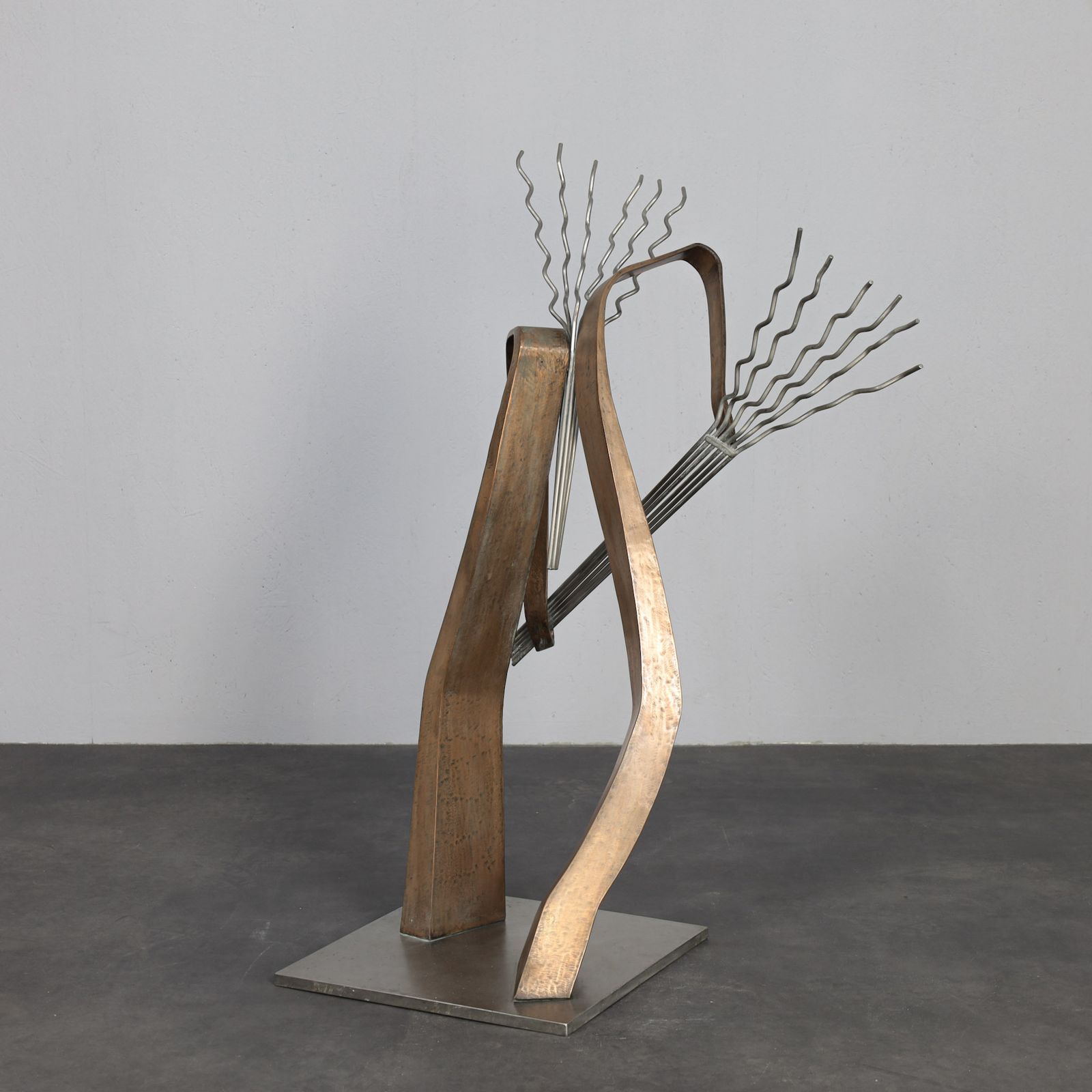 The Chord (Het Akkoord) Abstract Sculpture By André Van Der Linden photo Art