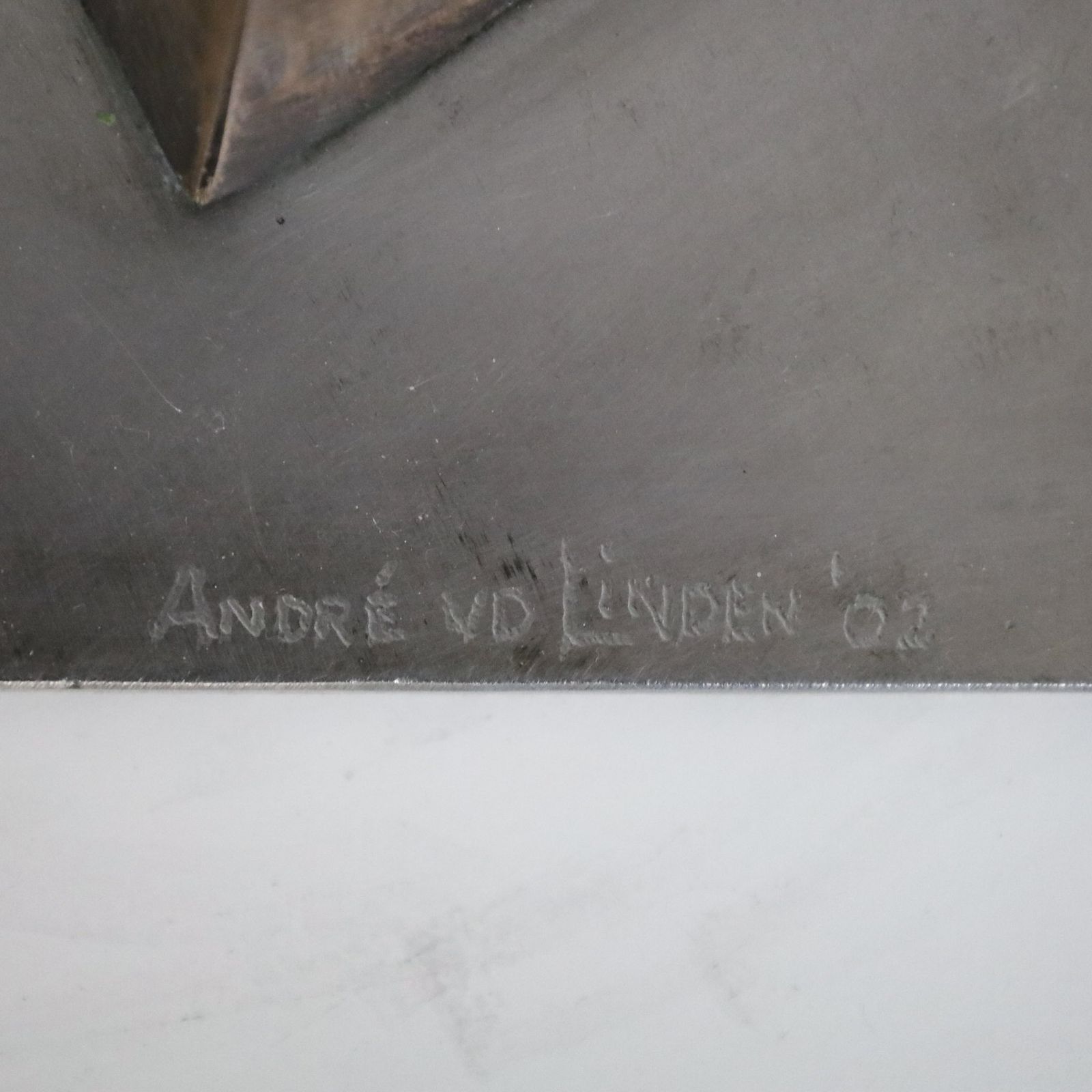 photo for sale The Chord (Het Akkoord) Abstract Sculpture By André Van Der Linden