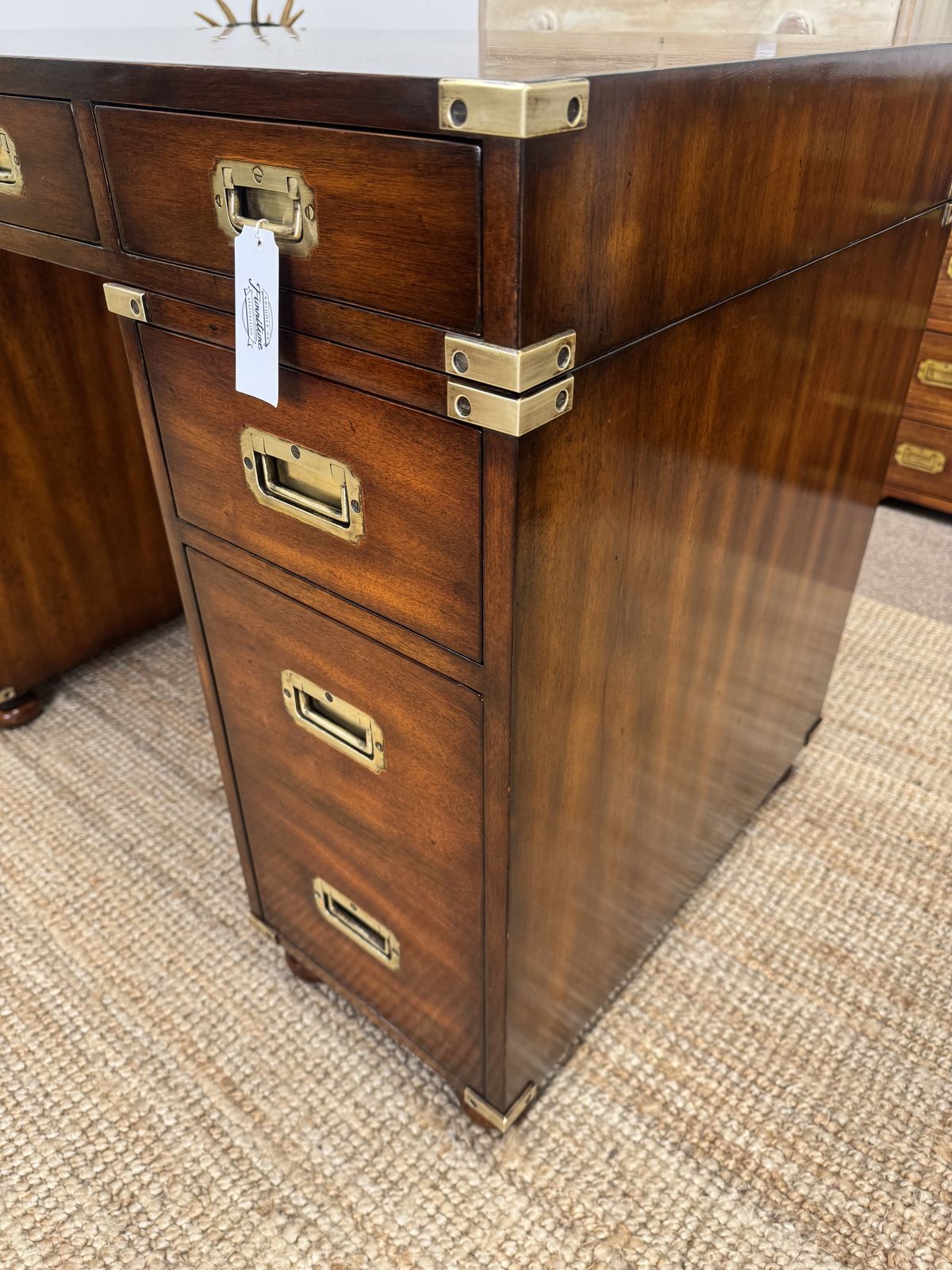 photo furniture Vintage Mahogany Campaign Desk