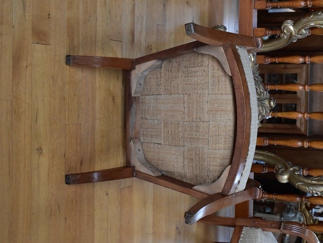 photo for sale Empire Armchair Cherry,19th