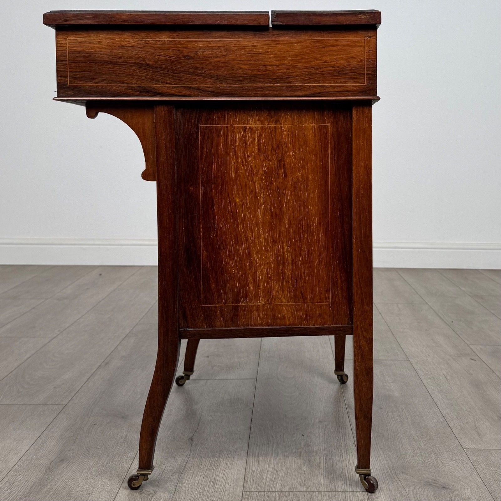 Antique 19th Century Unique Davenport Desk In Rosewood photo Furniture