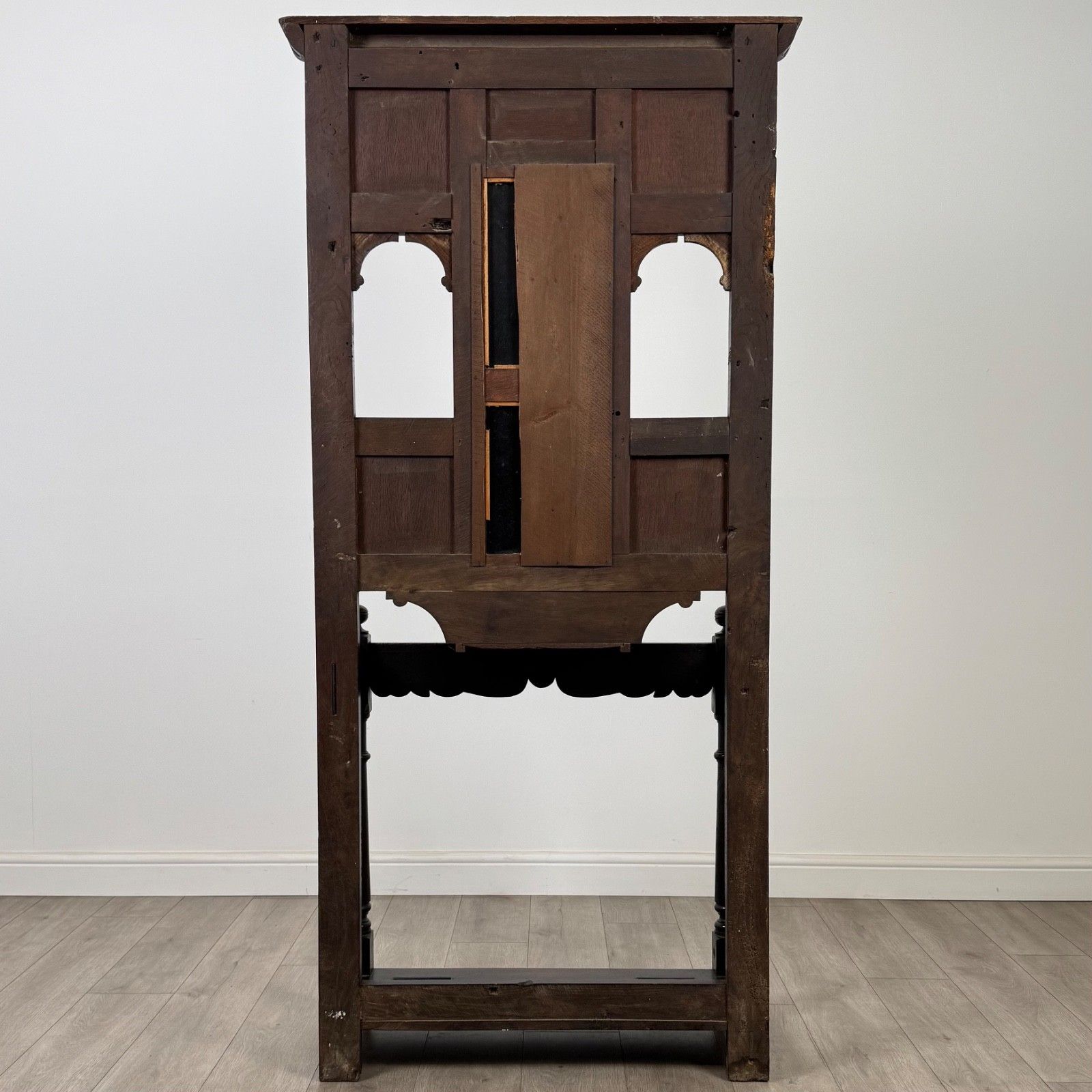 Antique 19th Century Carved Victorian Hall Stand In Oak ( Af 5259 ) photo 685.0