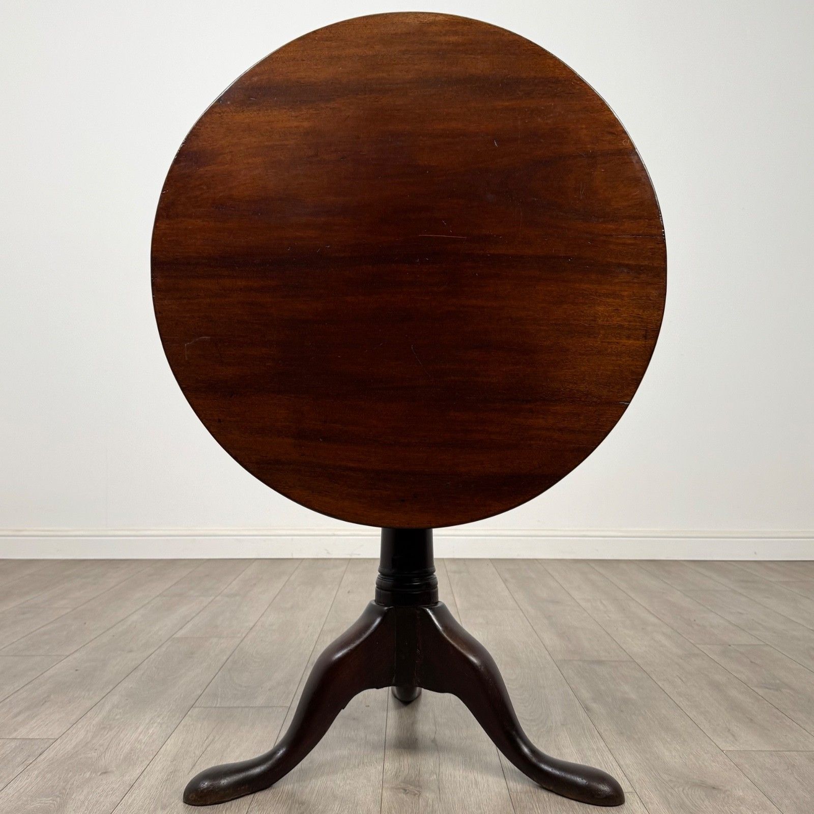 Antique 18th Century Georgian Tilt Top Table In Mahogany ( Af 5271 ) photo for sale