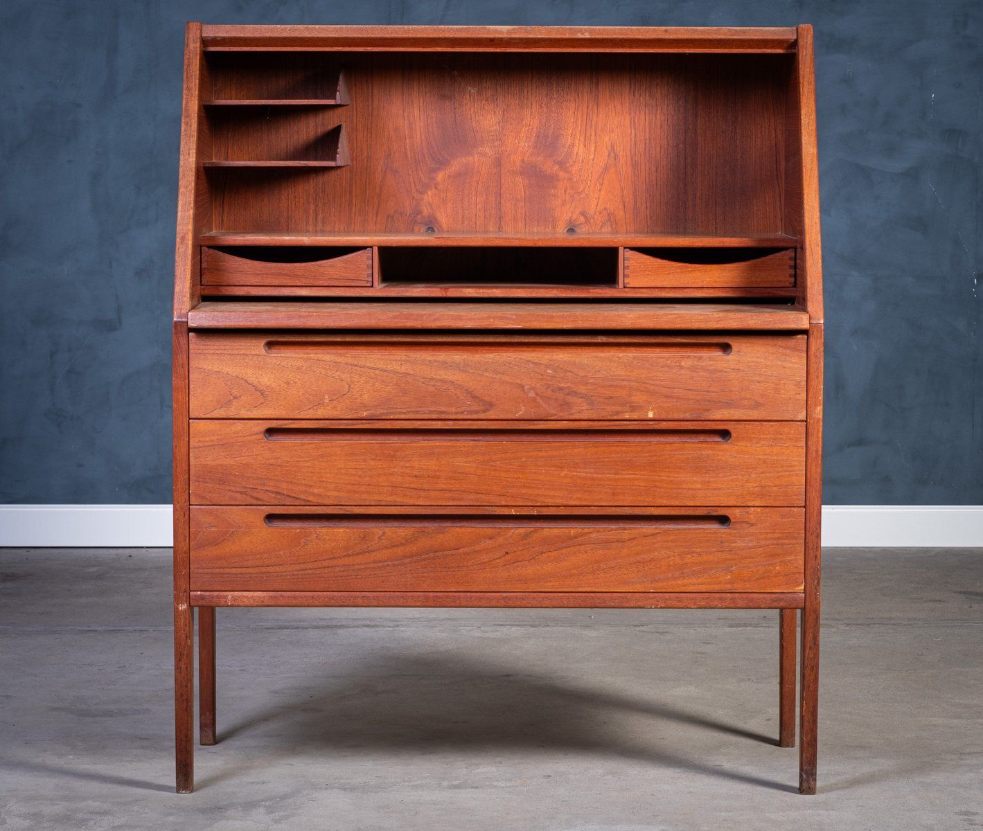 Vintage Teakhouten Secretaire Van Nils Jonsson, Jaren 1960 photo 3646.0