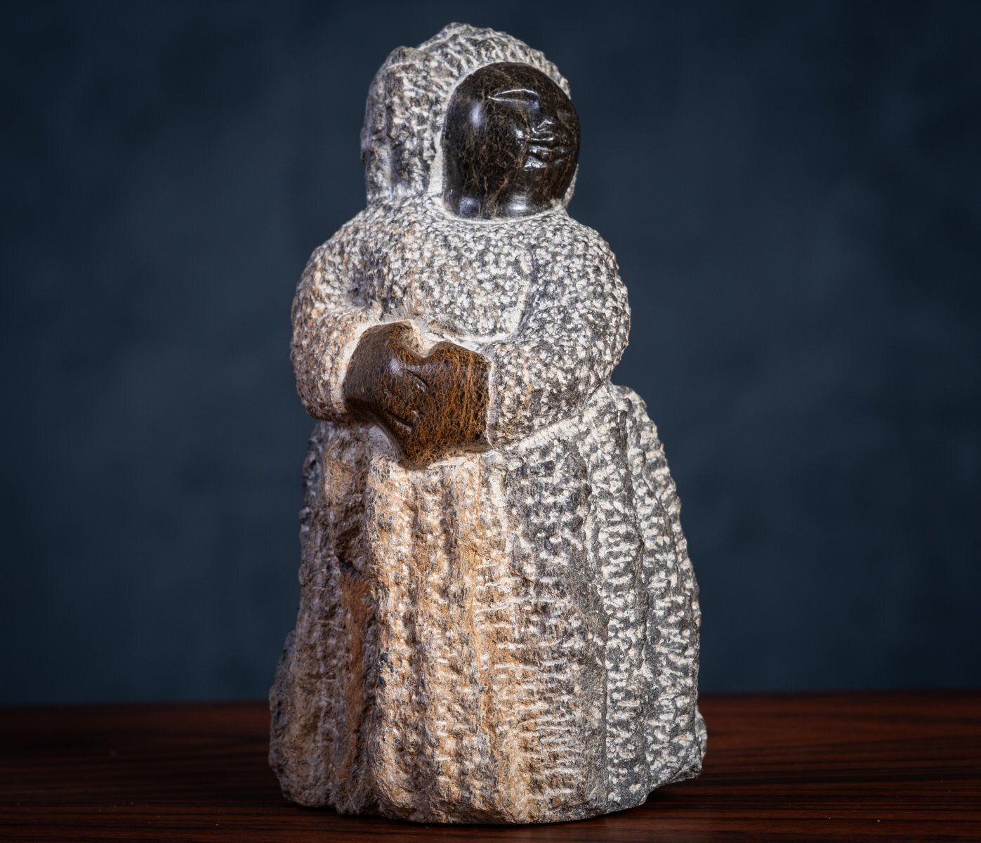 Colleen Madamombe, Strength Of Womanhood Sculpture, 1970s, Granite