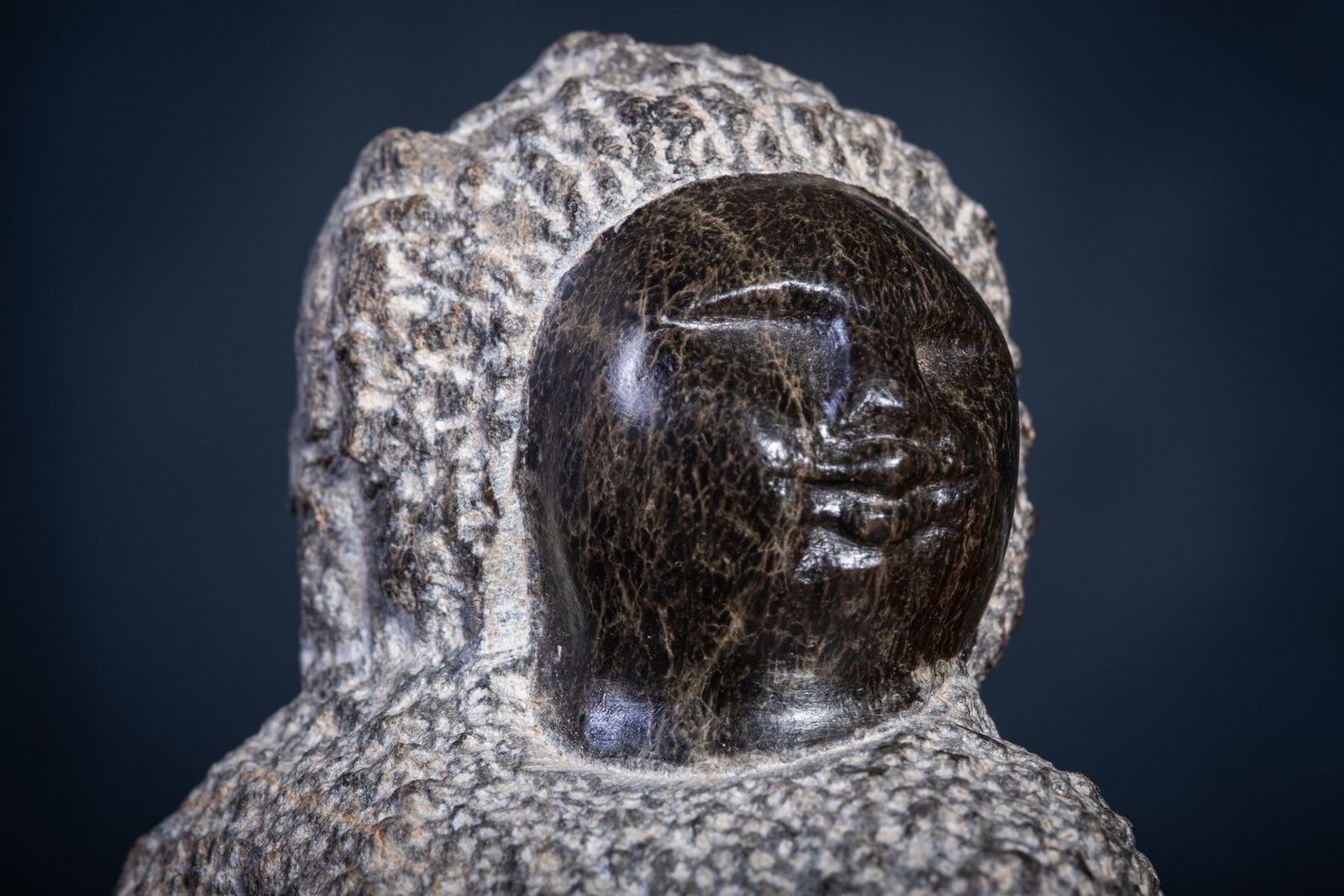 Colleen Madamombe, Strength Of Womanhood Sculpture, 1970s, Granite photo furniture