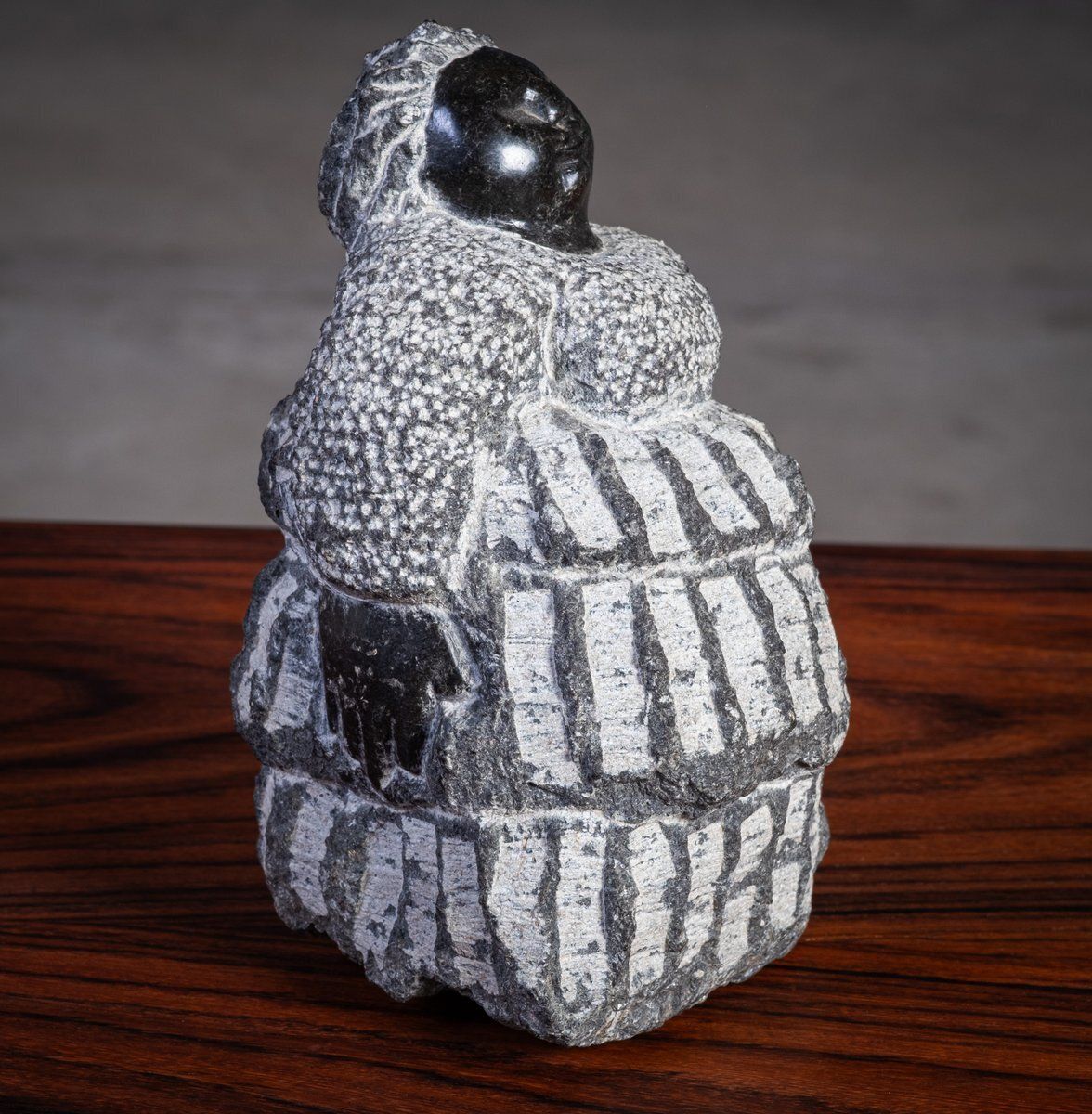Colleen Madamombe, Strength Of Womanhood Sculpture, 1970s, Granite