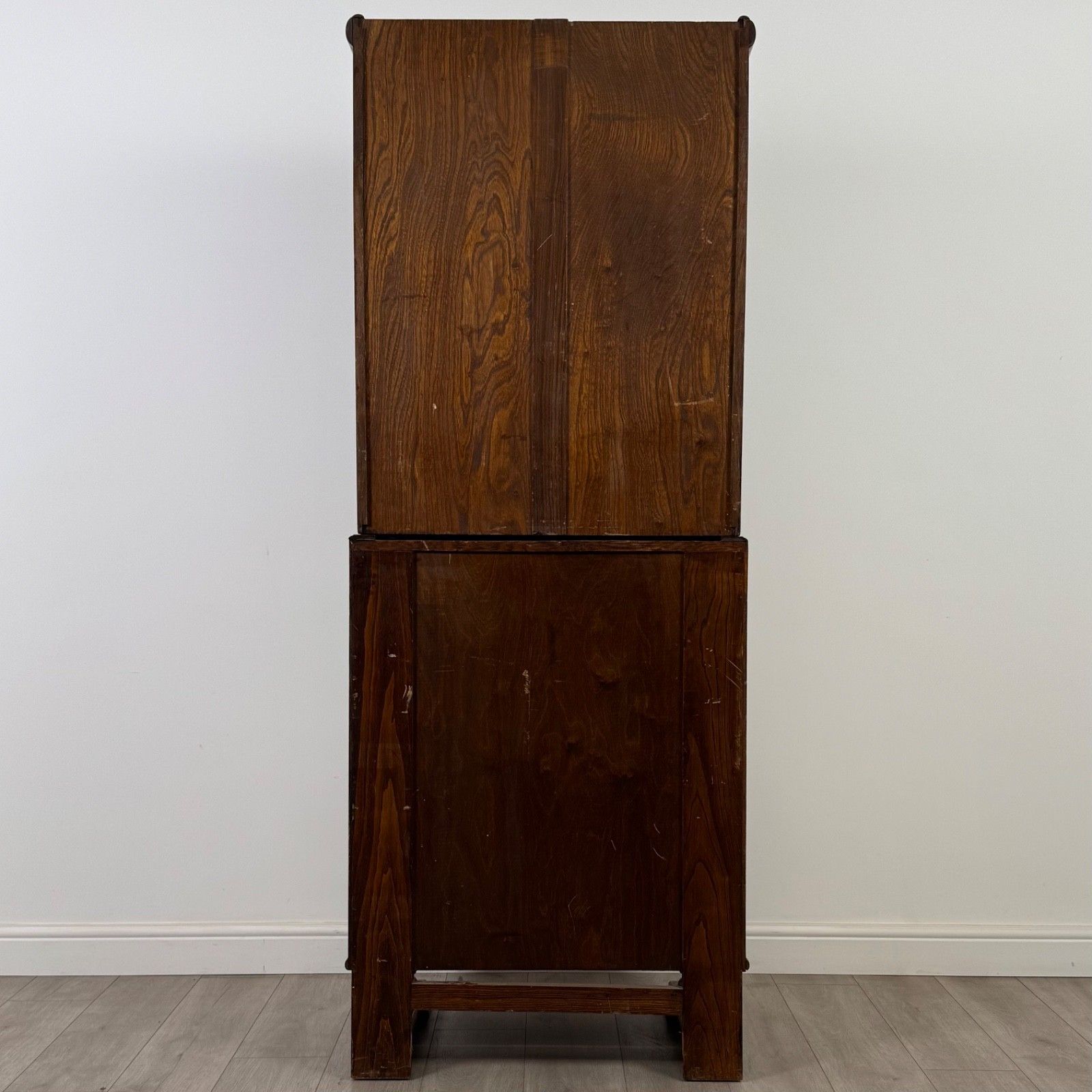 Antique 20th Century Art Deco Golden Oak Bureau Bookcase ( Af 5245 ) photo buy
