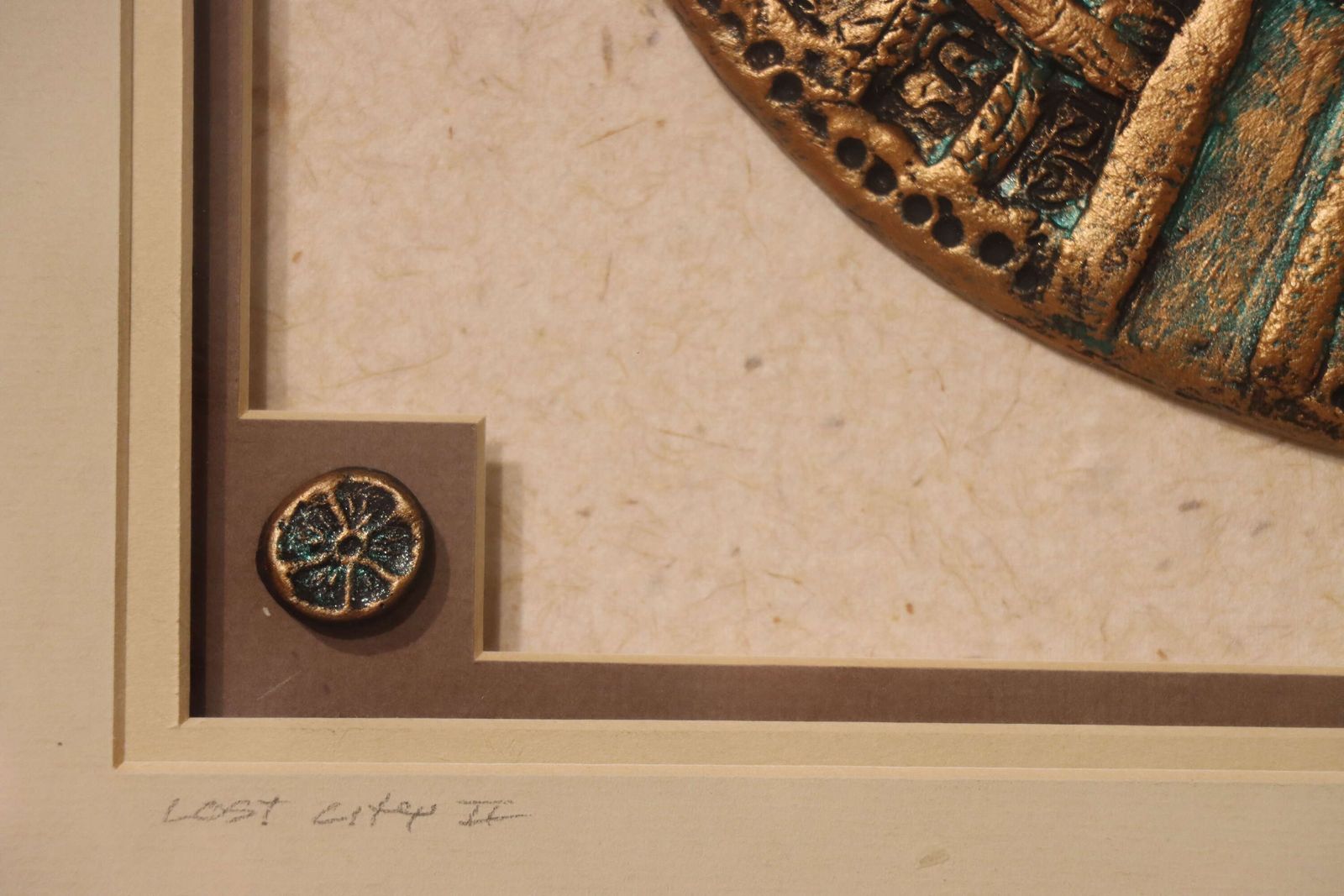 Pair Of Aztec Inspired 3d Wall Sculptures – Lost City I & Lost City II By F. Mclain photo Art