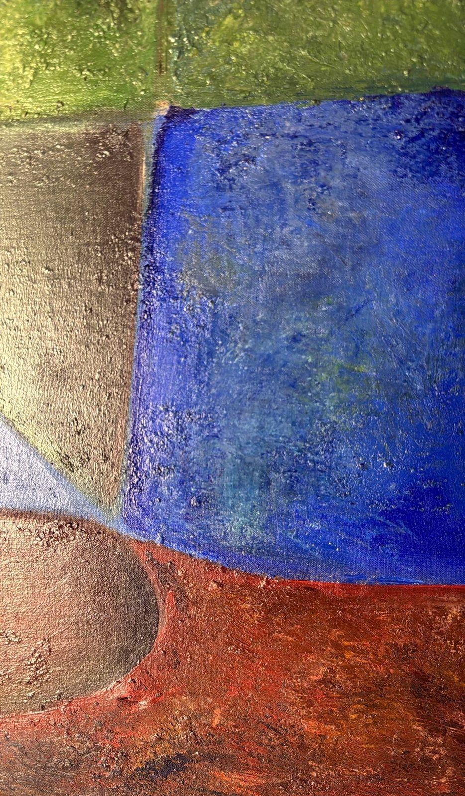 photo furniture Abstract Lyrical French Oil Painting On Canvas