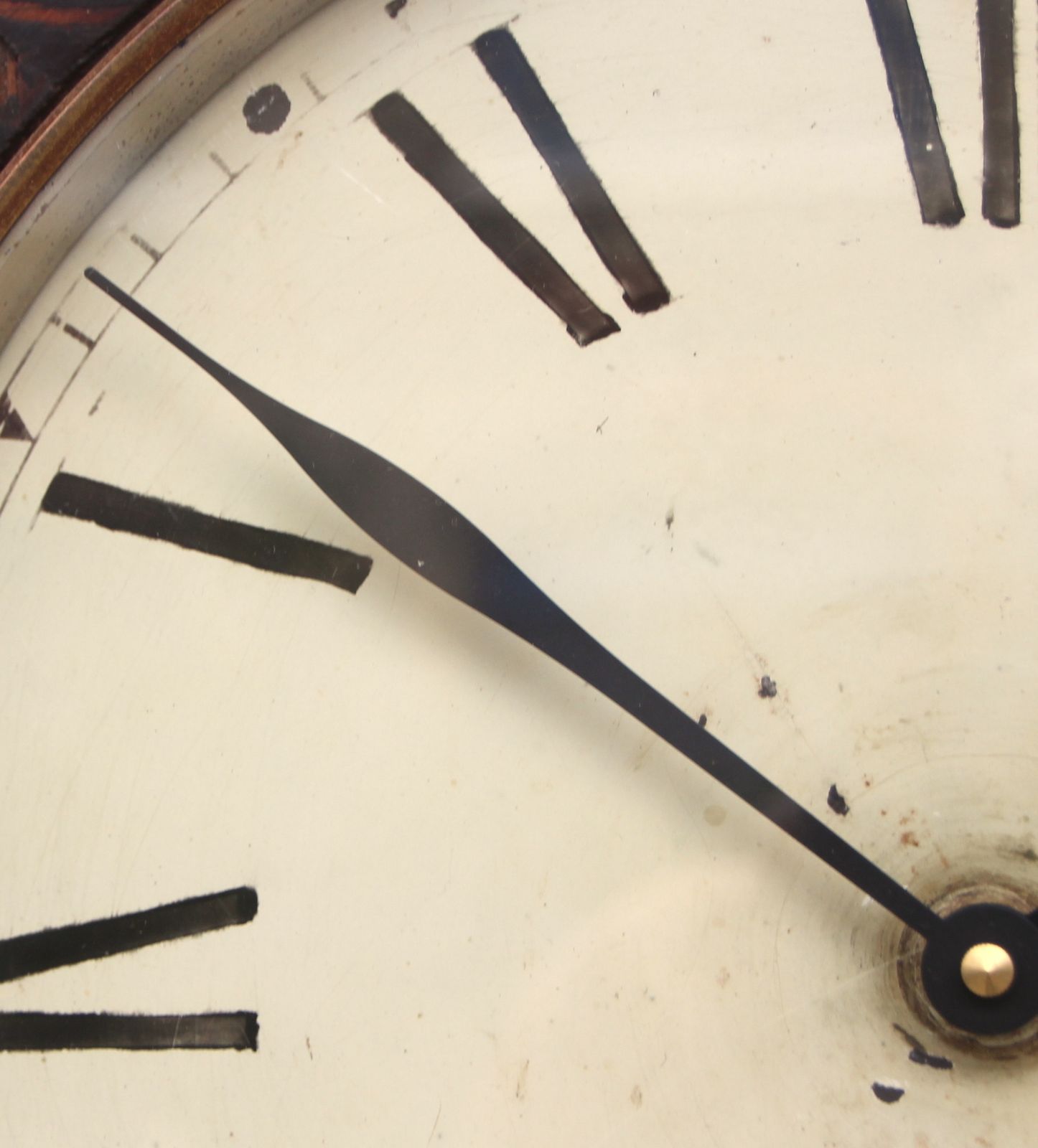 Large 39cm Railway Wall Clock Factory. Fully Guaranteed. London Timepiece. photo Home Decor