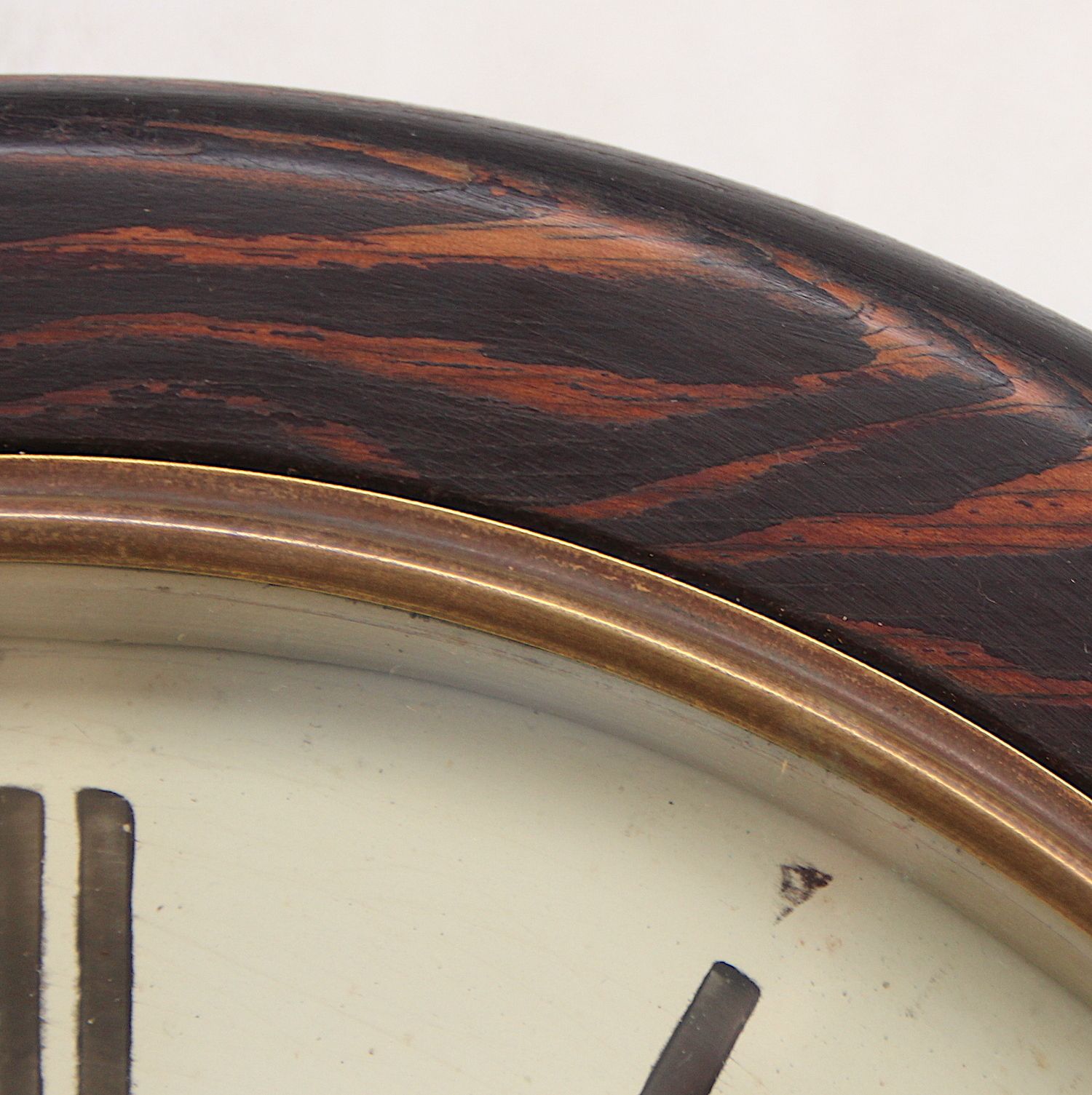 Large 39cm Railway Wall Clock Factory. Fully Guaranteed. London Timepiece. photo vinterior