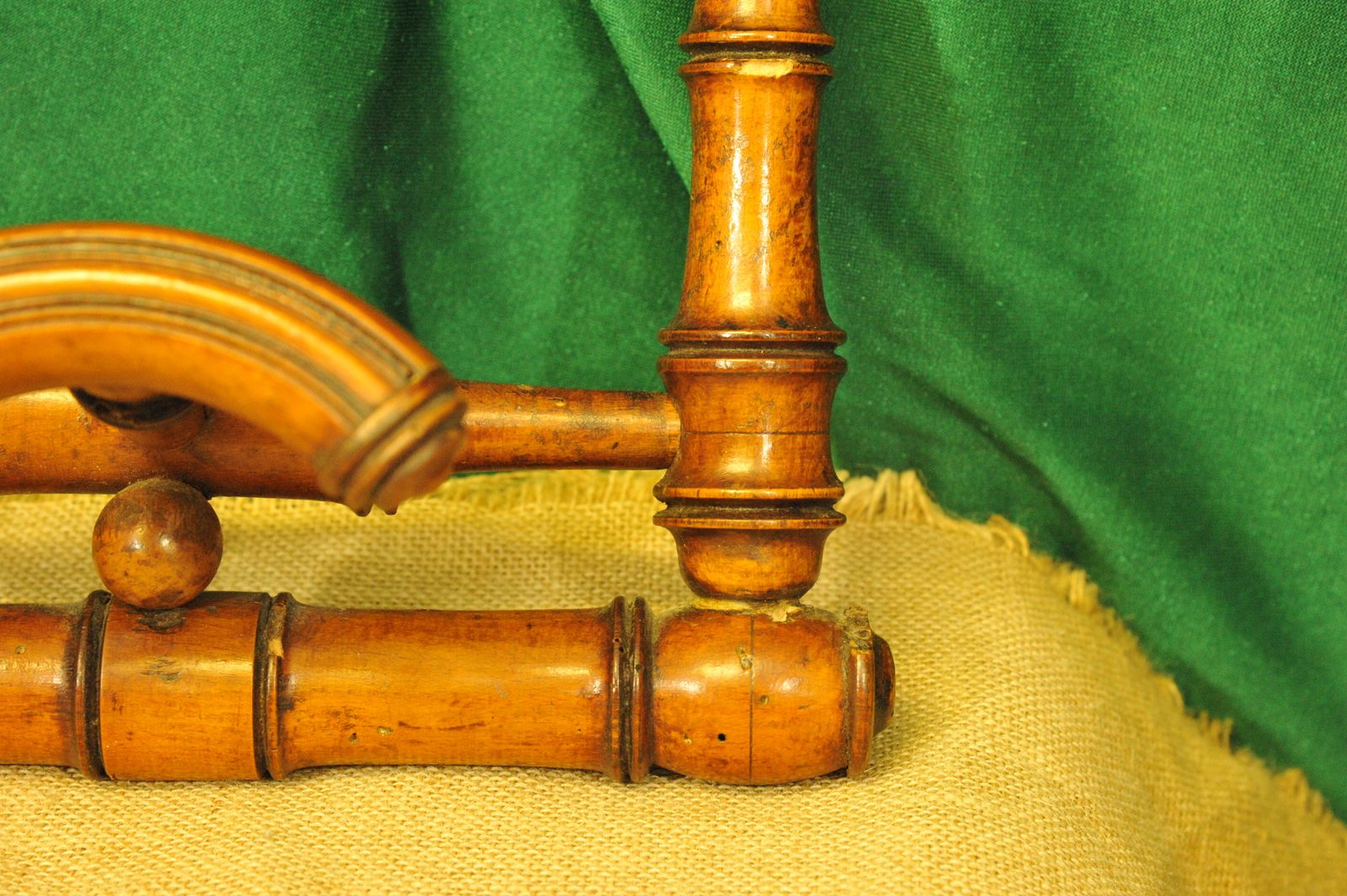 photo furniture A Vintage French Faux Bamboo Coat Rack