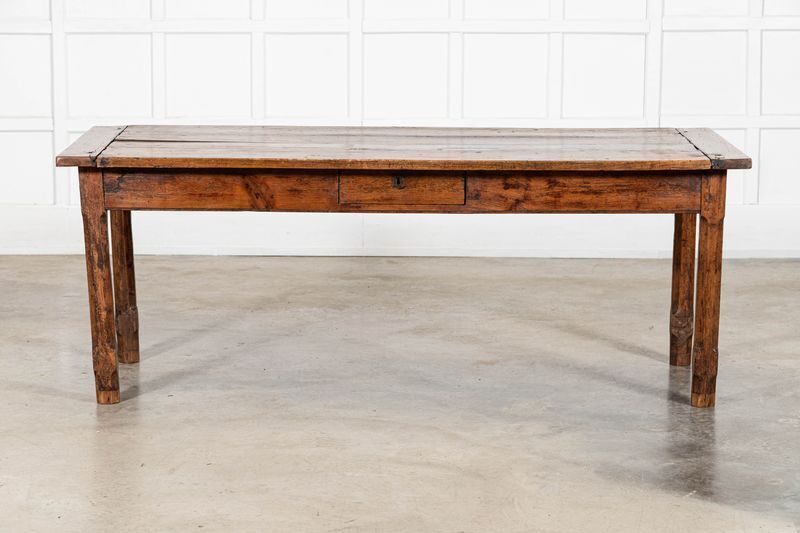Large 19thc French Elm & Fruitwood Farmhouse Table photo buy